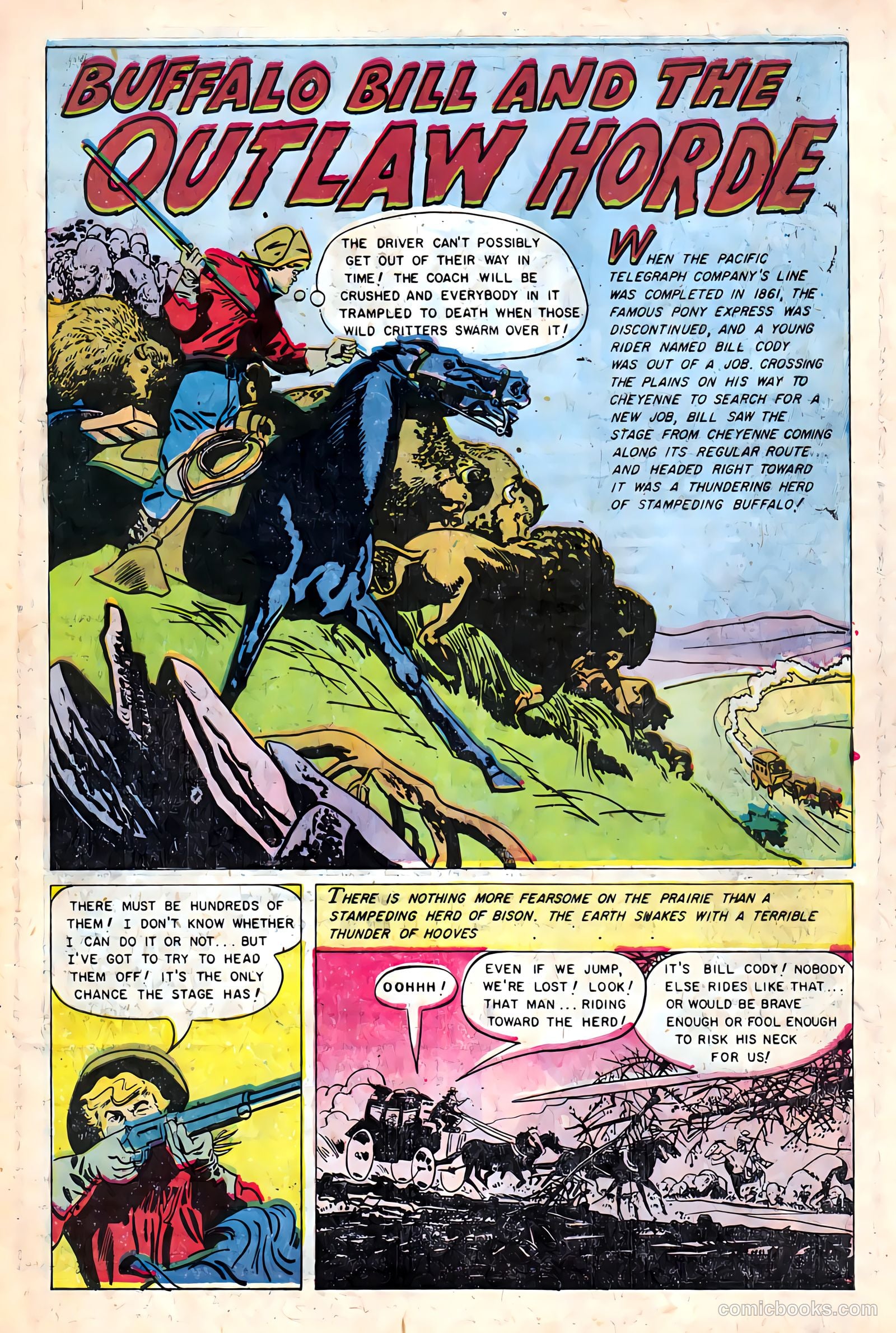 Heroes of the Wild Frontier #2 (1956) — page 3 of 37