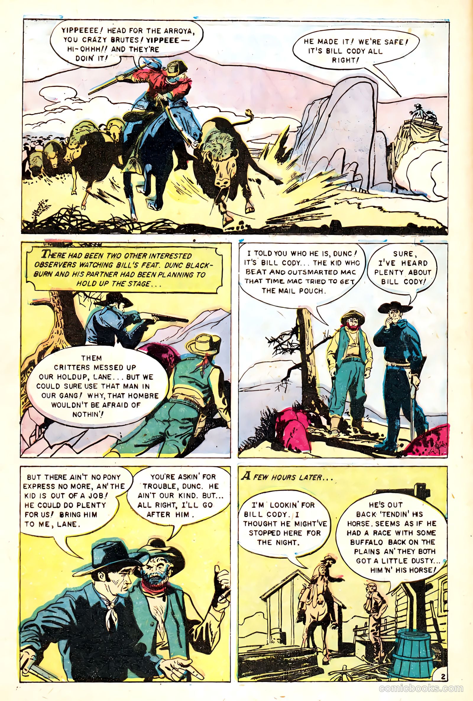 Heroes of the Wild Frontier #2 (1956) — page 4 of 37
