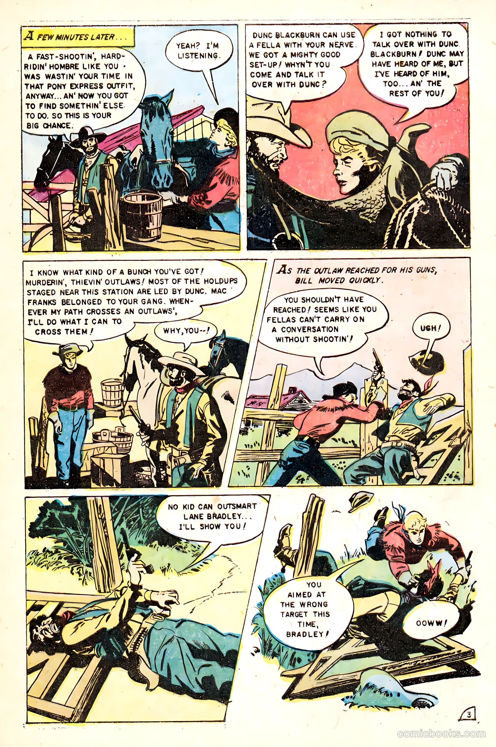 Heroes of the Wild Frontier #2 (1956) — page 5 of 37