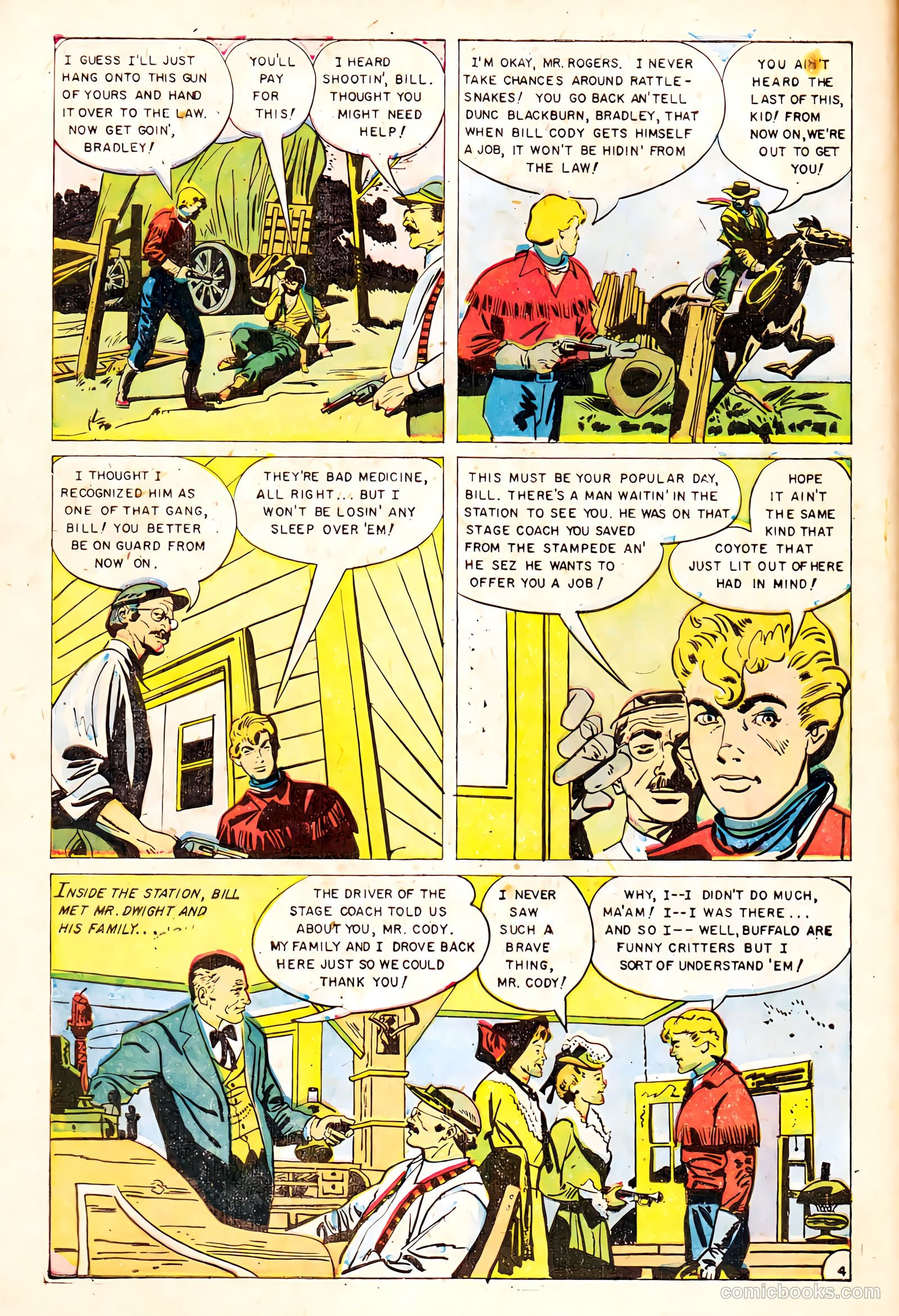 Heroes of the Wild Frontier #2 (1956) — page 6 of 37