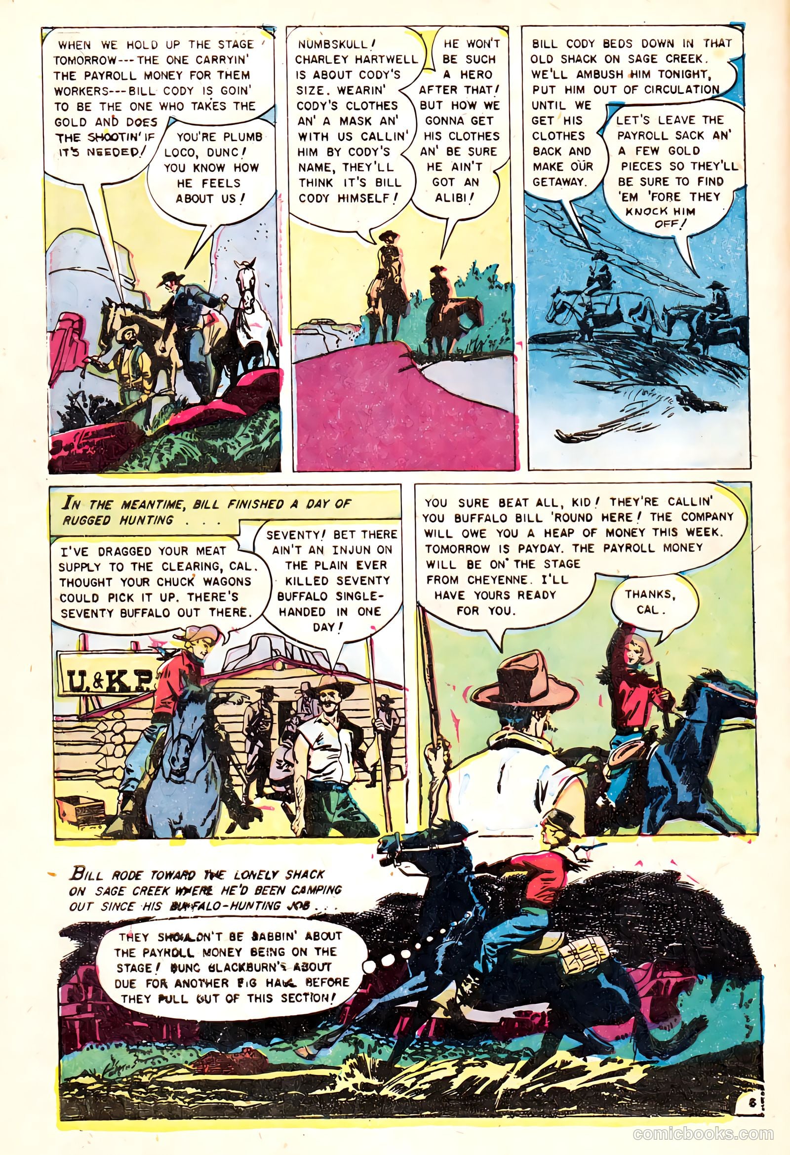 Heroes of the Wild Frontier #2 (1956) — page 8 of 37