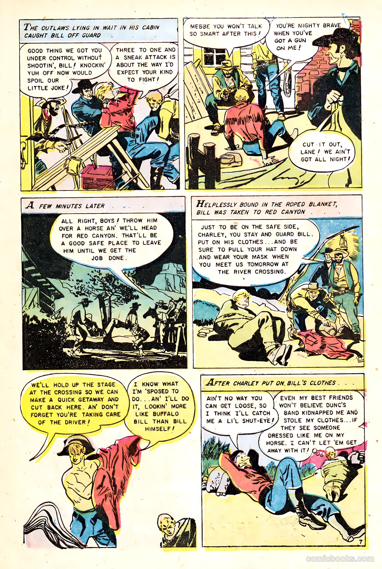 Heroes of the Wild Frontier #2 (1956) — page 9 of 37