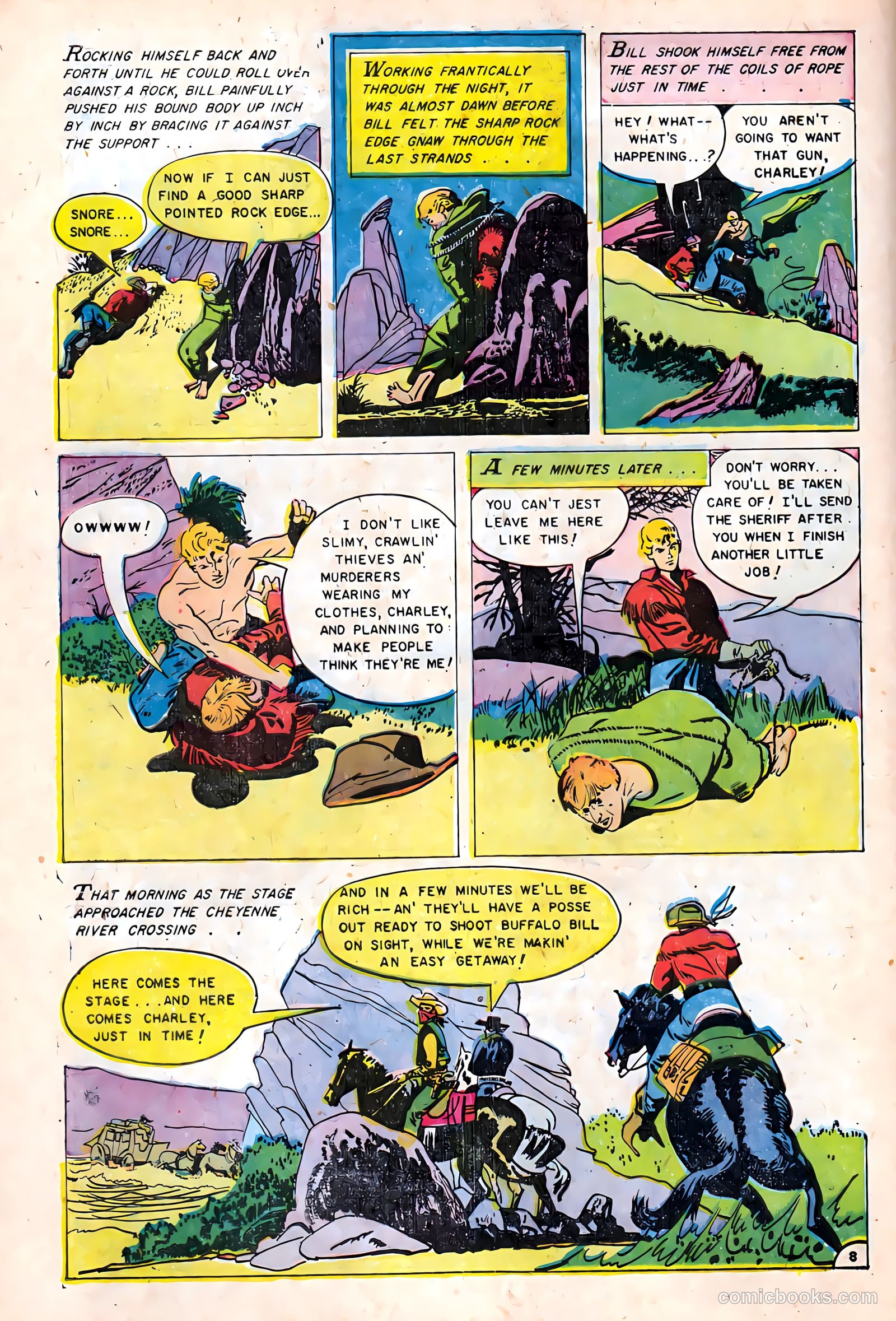 Heroes of the Wild Frontier #2 (1956) — page 10 of 37