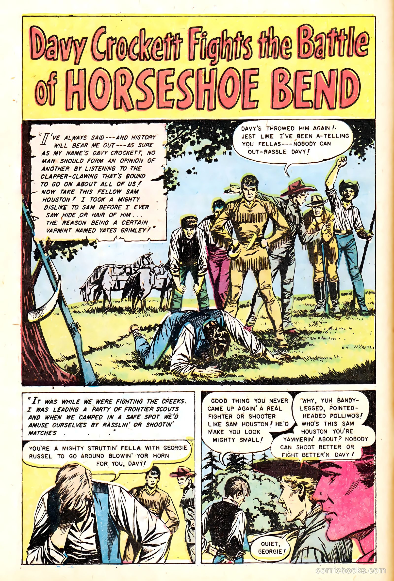 Heroes of the Wild Frontier #2 (1956) — page 12 of 37