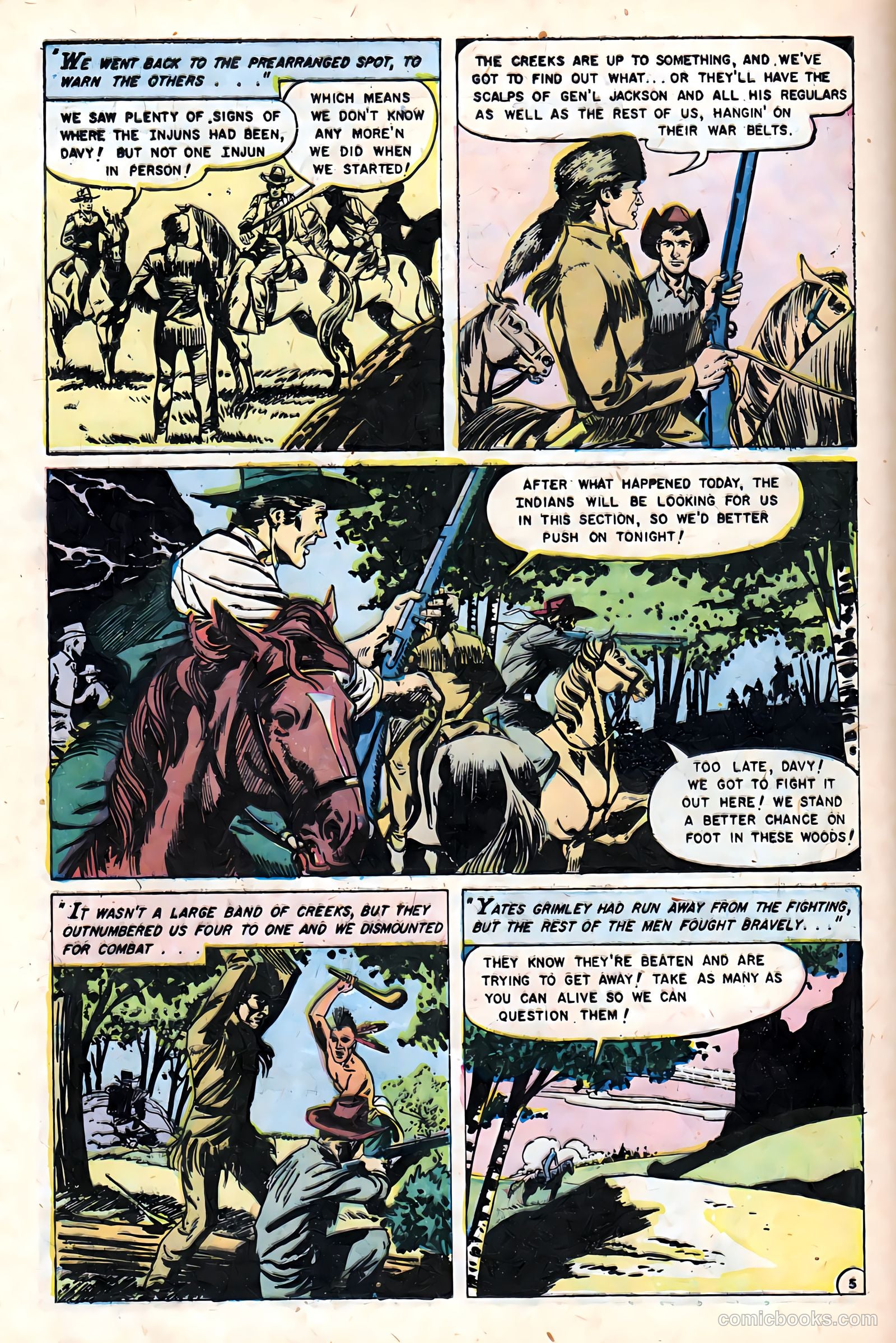 Heroes of the Wild Frontier #2 (1956) — page 16 of 37
