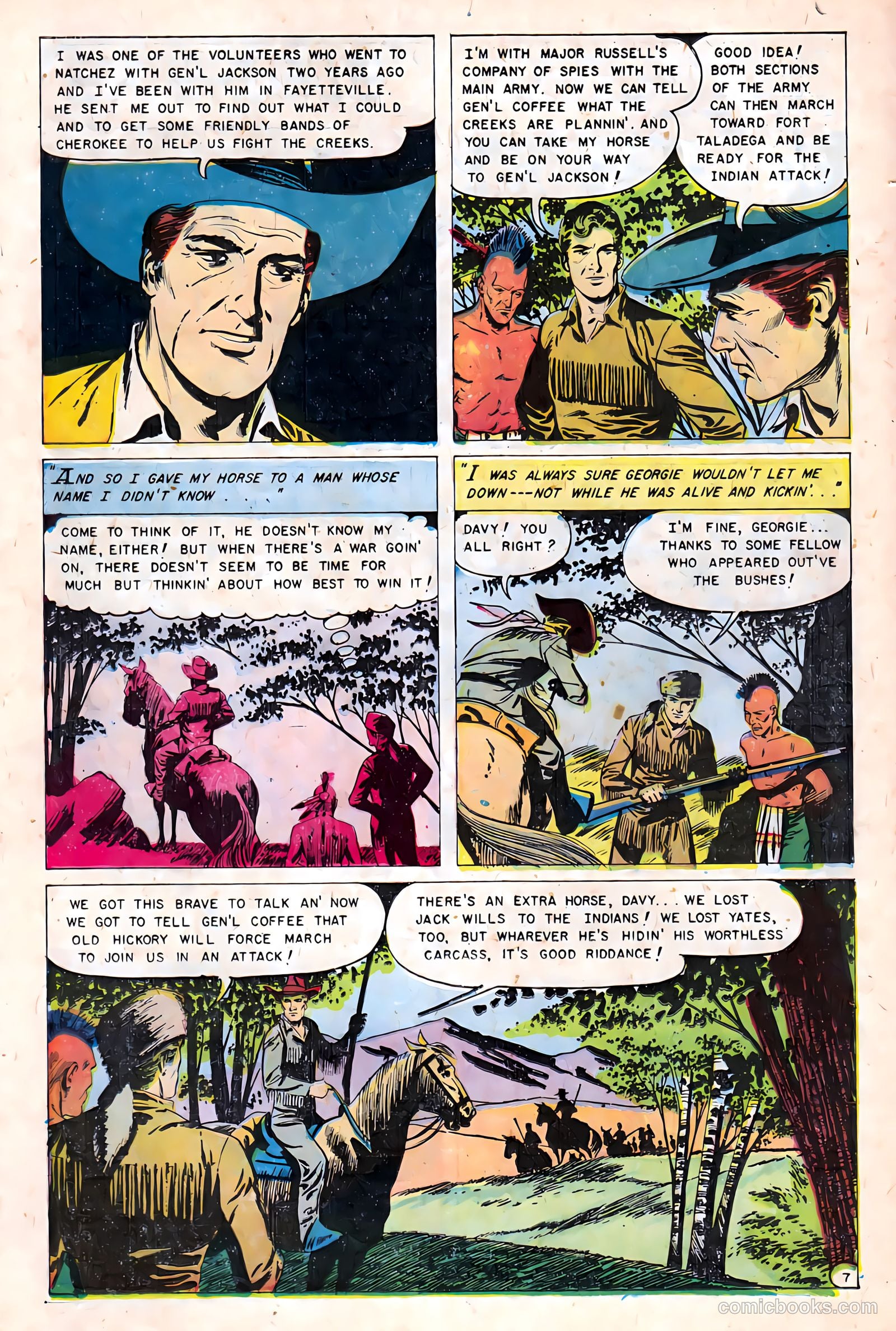 Heroes of the Wild Frontier #2 (1956) — page 18 of 37