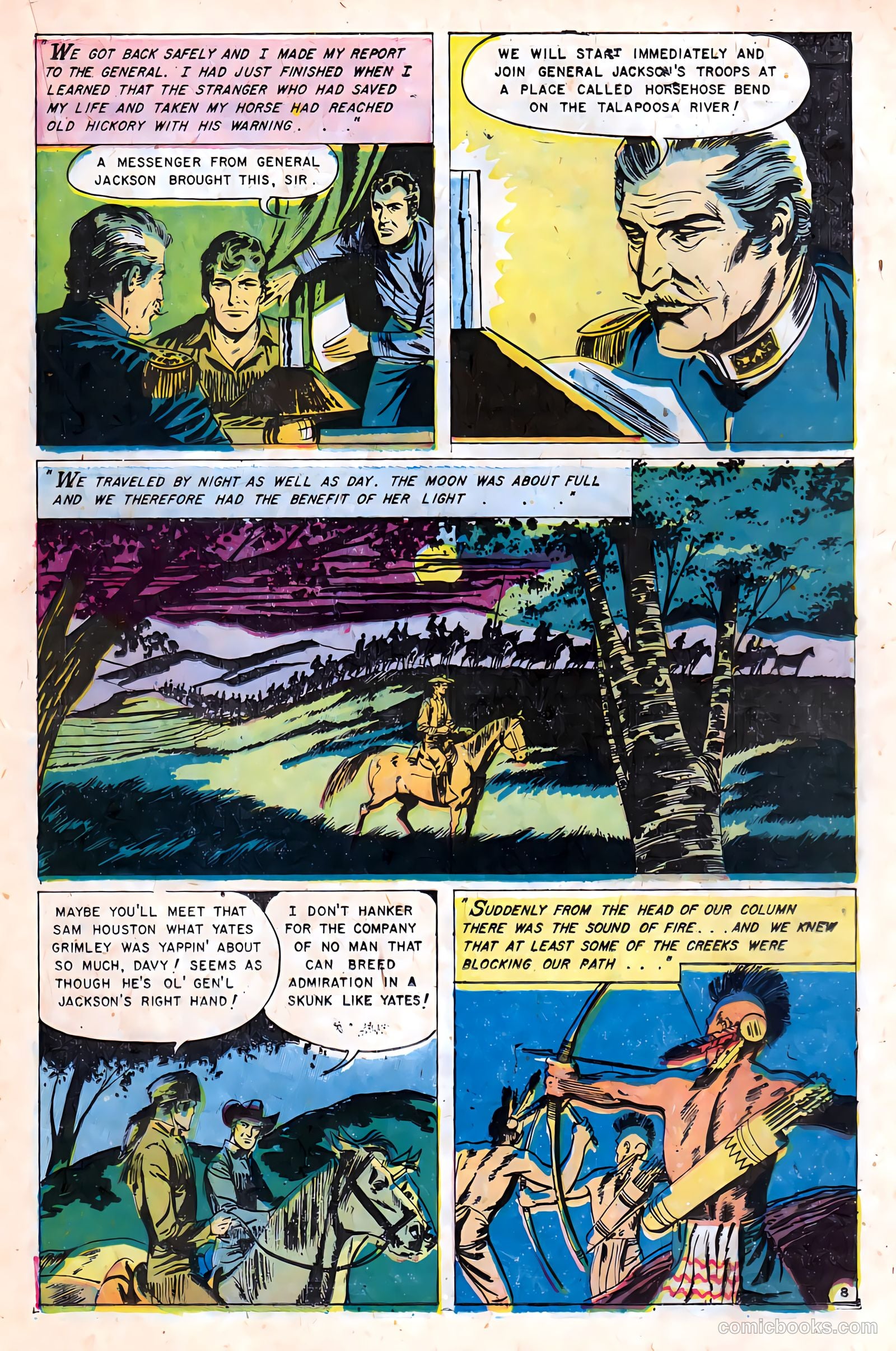 Heroes of the Wild Frontier #2 (1956) — page 19 of 37