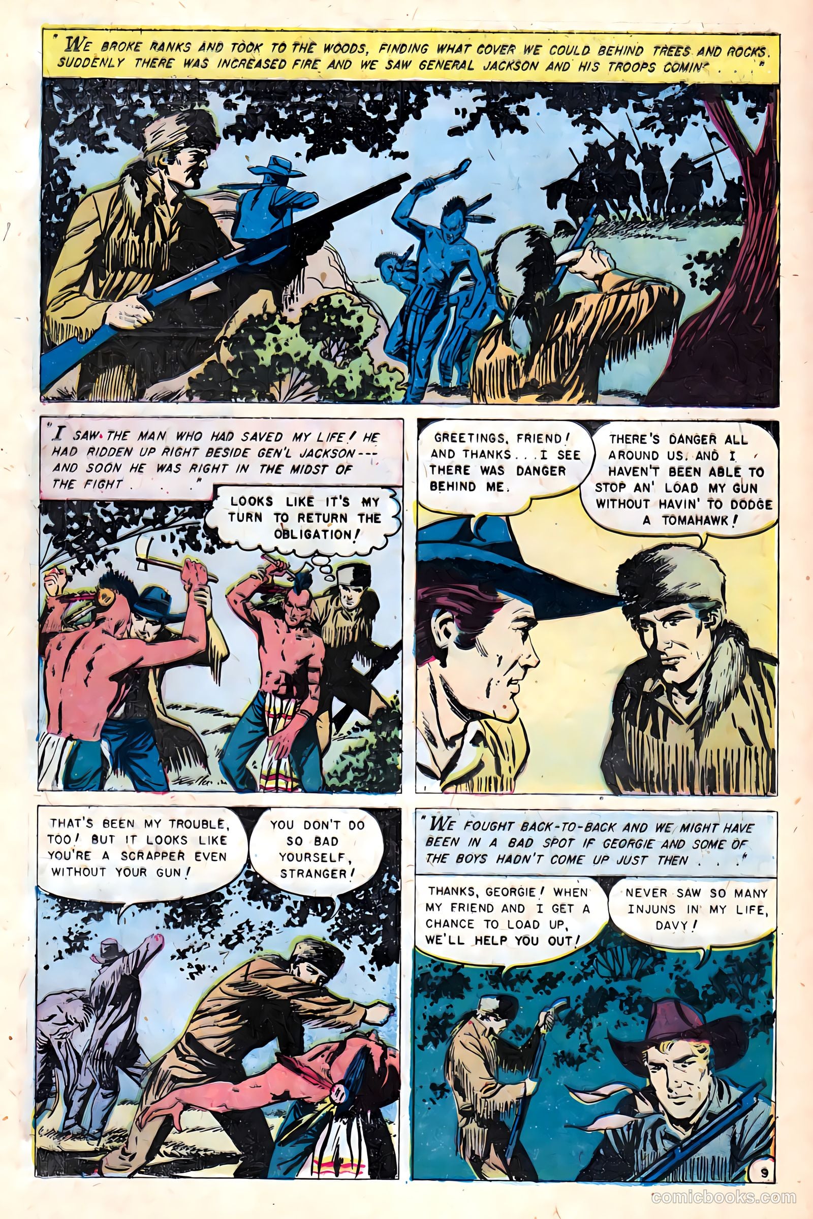 Heroes of the Wild Frontier #2 (1956) — page 20 of 37