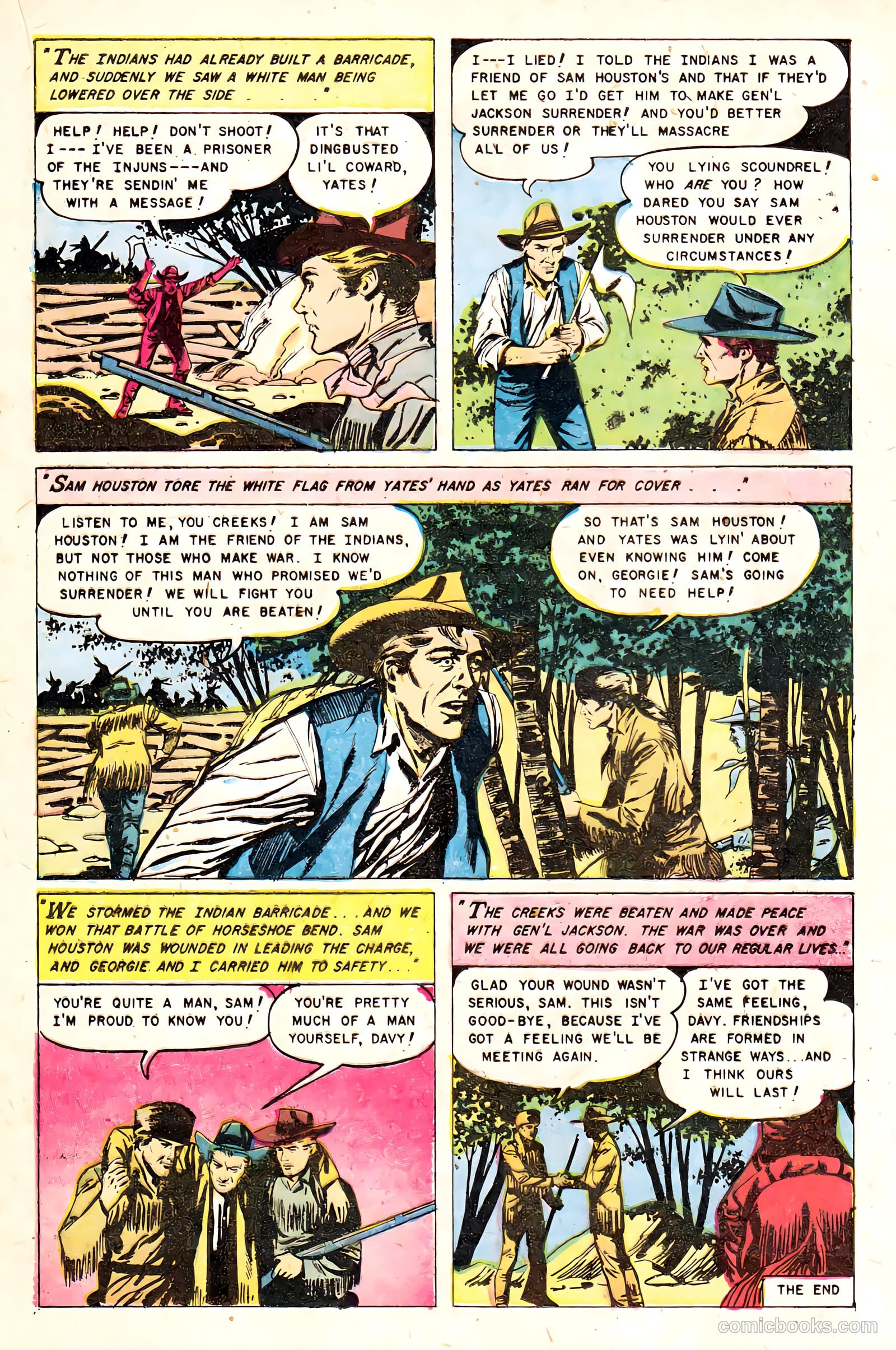 Heroes of the Wild Frontier #2 (1956) — page 21 of 37
