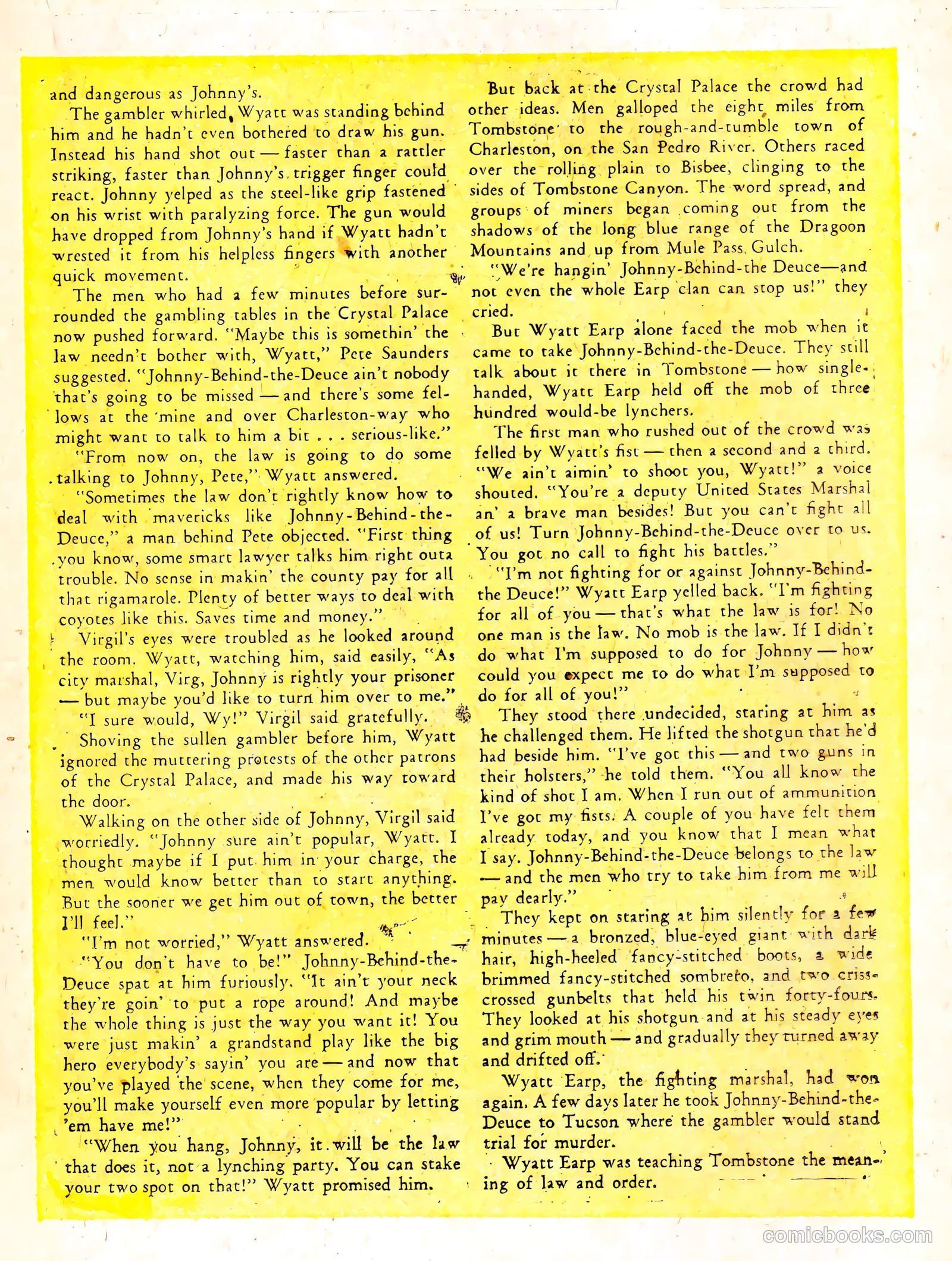 Heroes of the Wild Frontier #2 (1956) — page 23 of 37