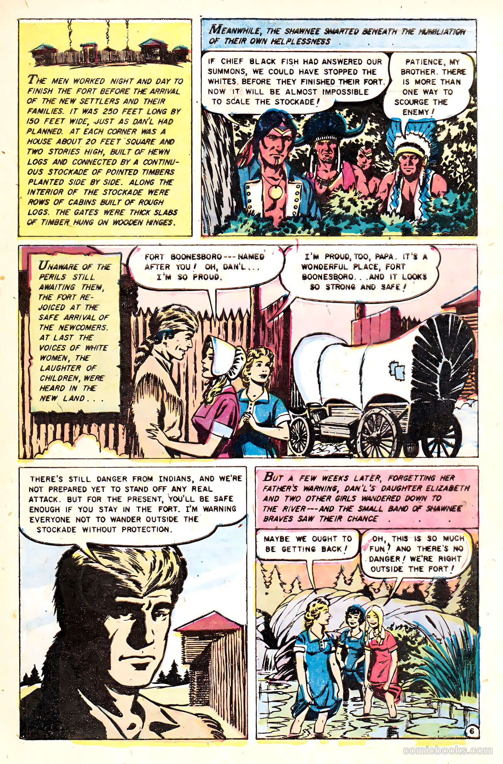 Heroes of the Wild Frontier #2 (1956) — page 29 of 37