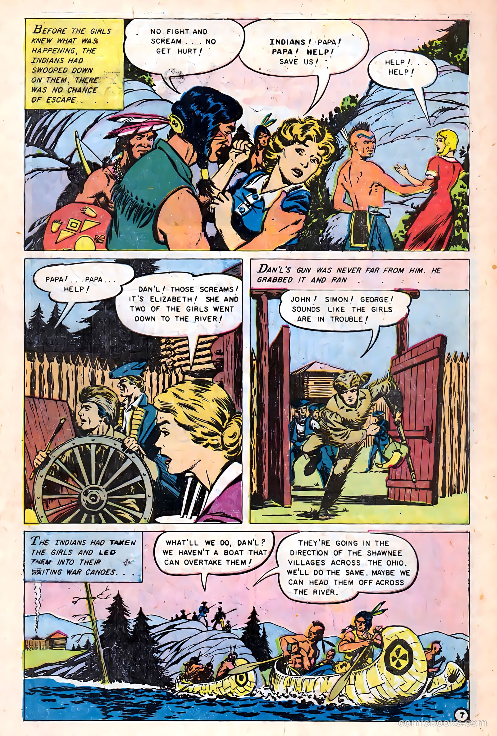 Heroes of the Wild Frontier #2 (1956) — page 30 of 37