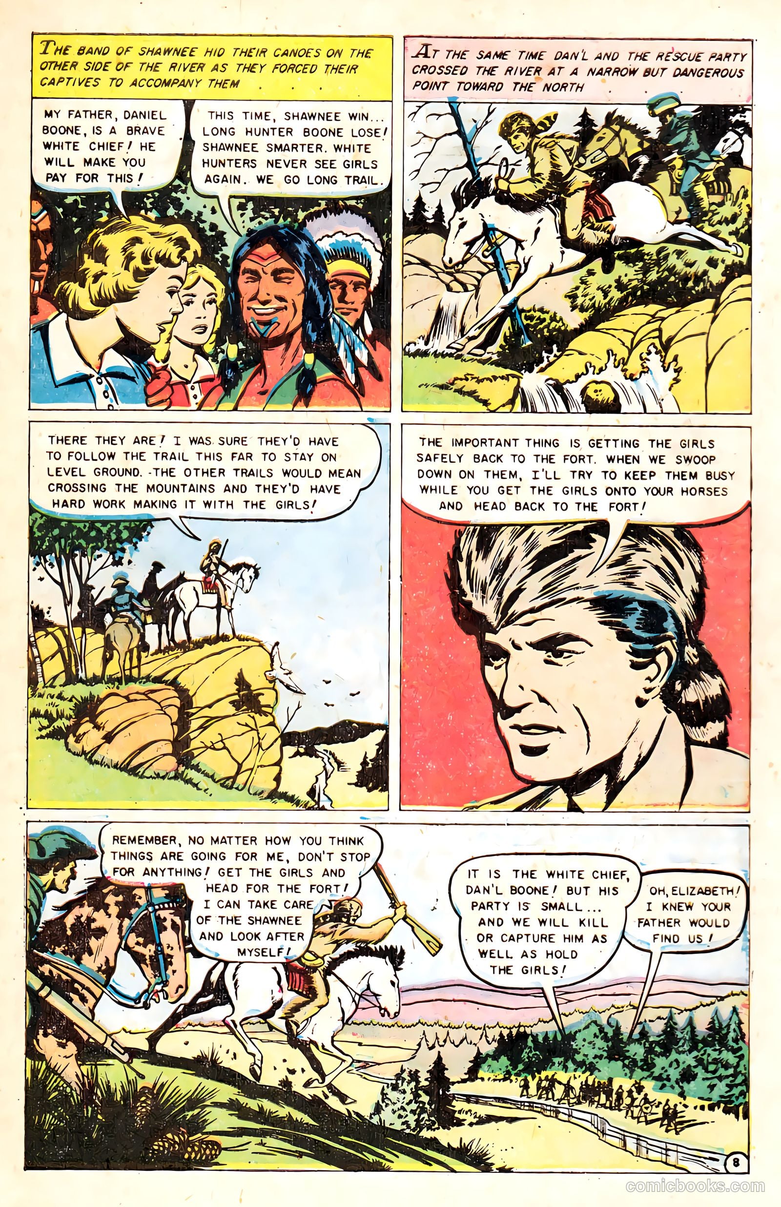 Heroes of the Wild Frontier #2 (1956) — page 31 of 37