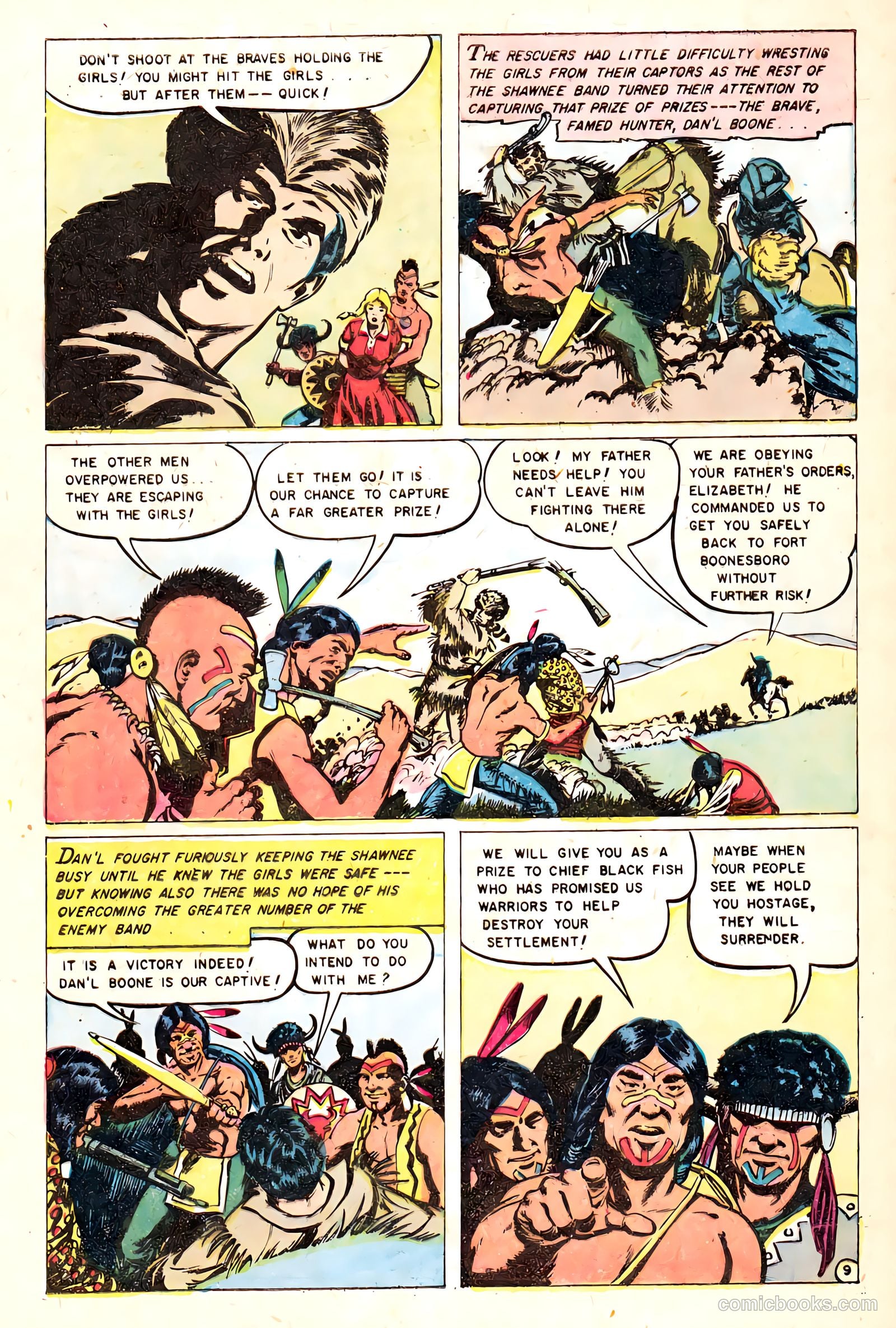 Heroes of the Wild Frontier #2 (1956) — page 32 of 37