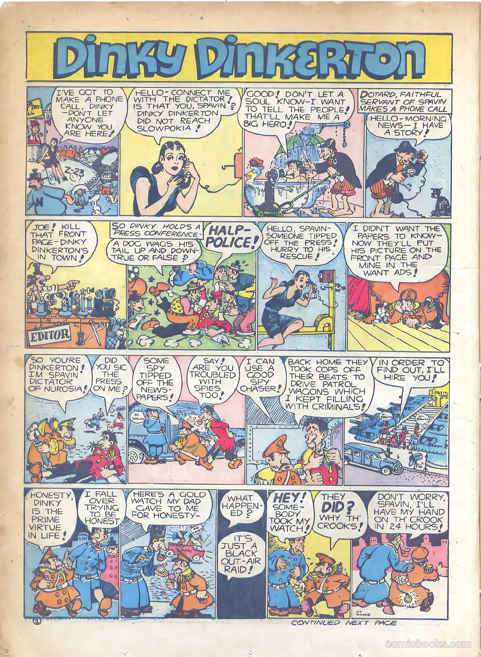 Reg'lar Fellers Heroic Comics #4 (1941) — page 23 of 68