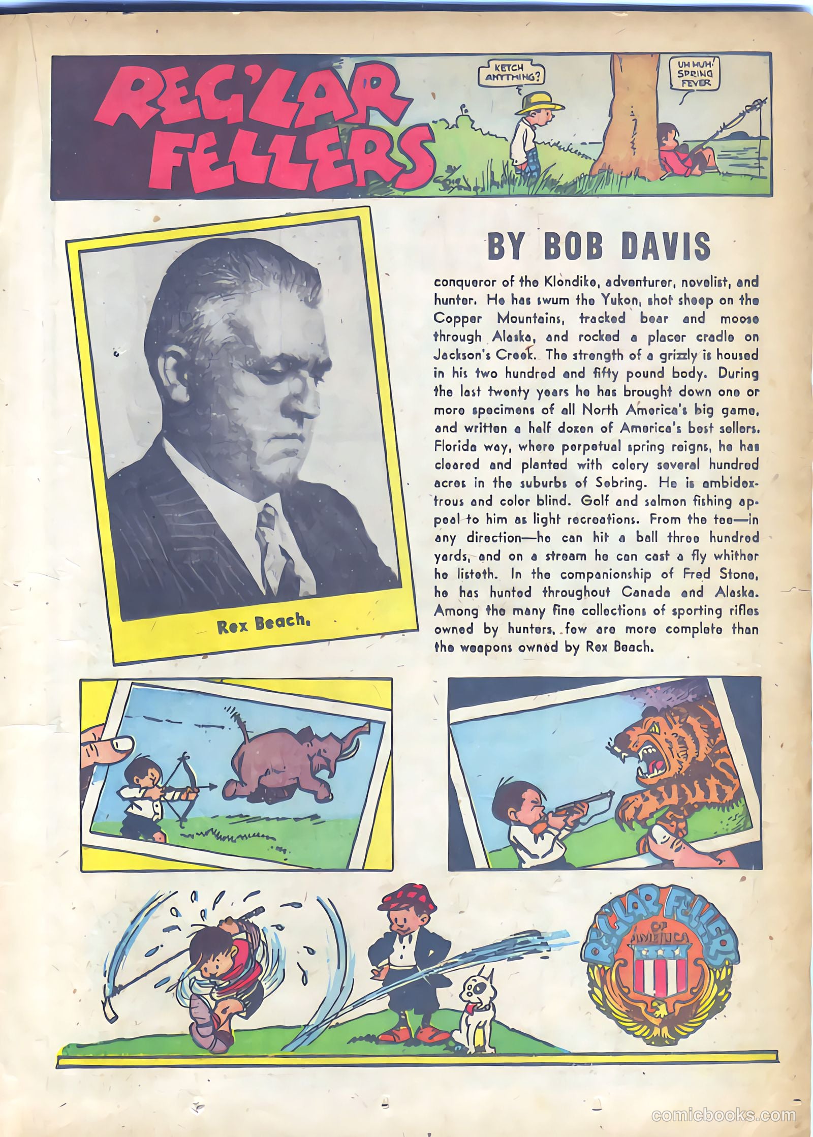 Reg'lar Fellers Heroic Comics #4 (1941) — page 32 of 68