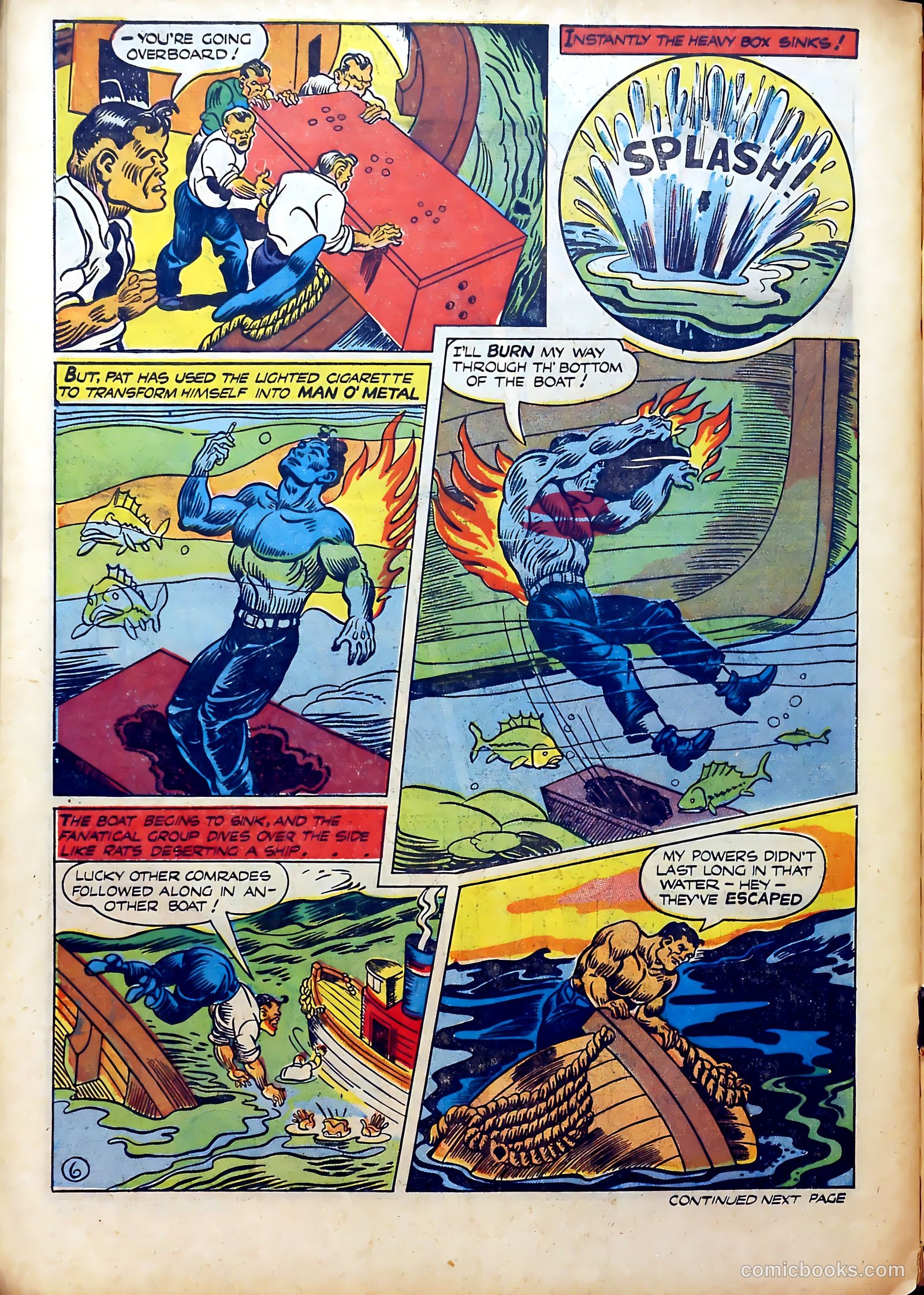 Heroic Comics #16 (1943) — page 56 of 68