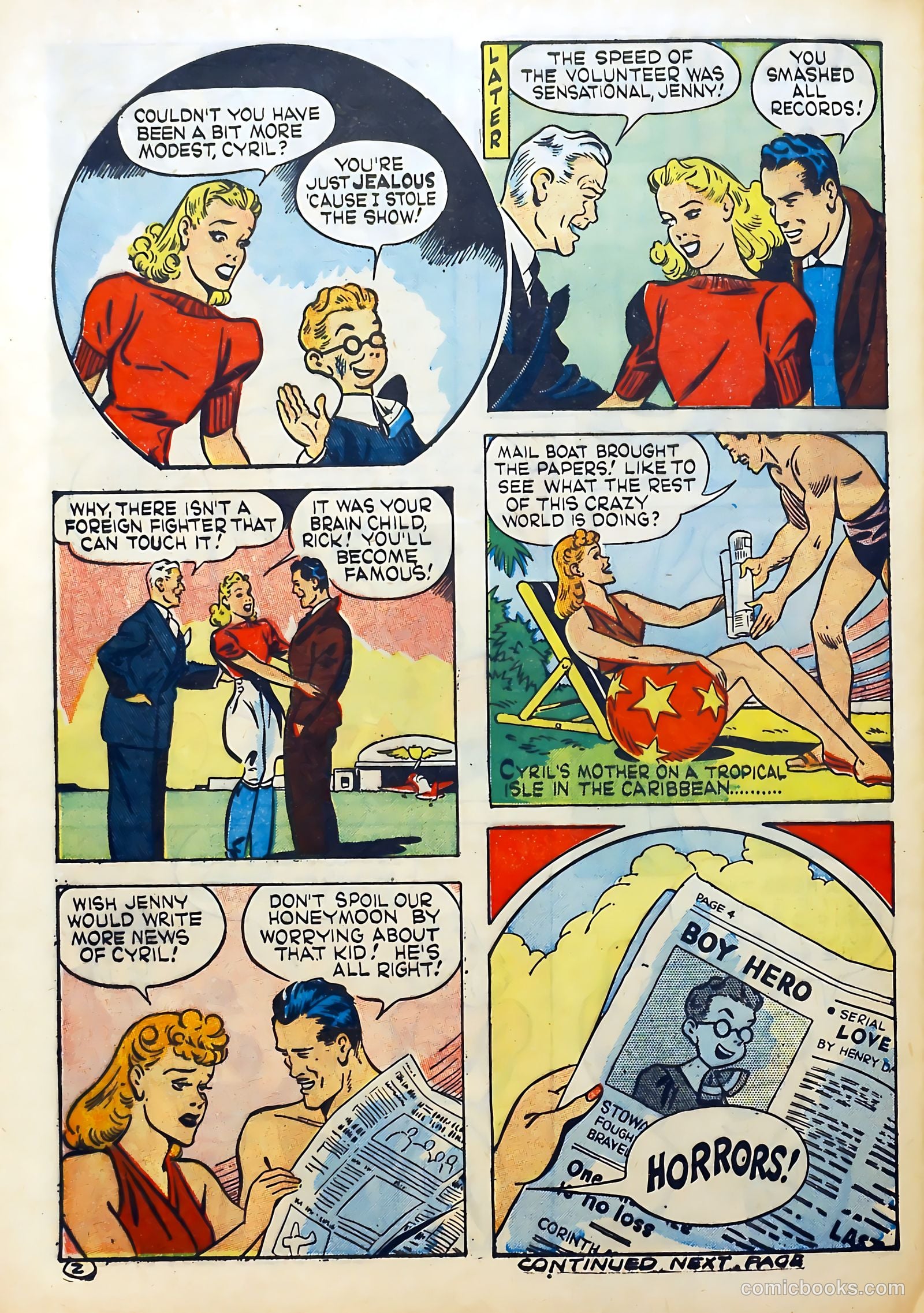 Heroic Comics #18 (1943) — page 61 of 67