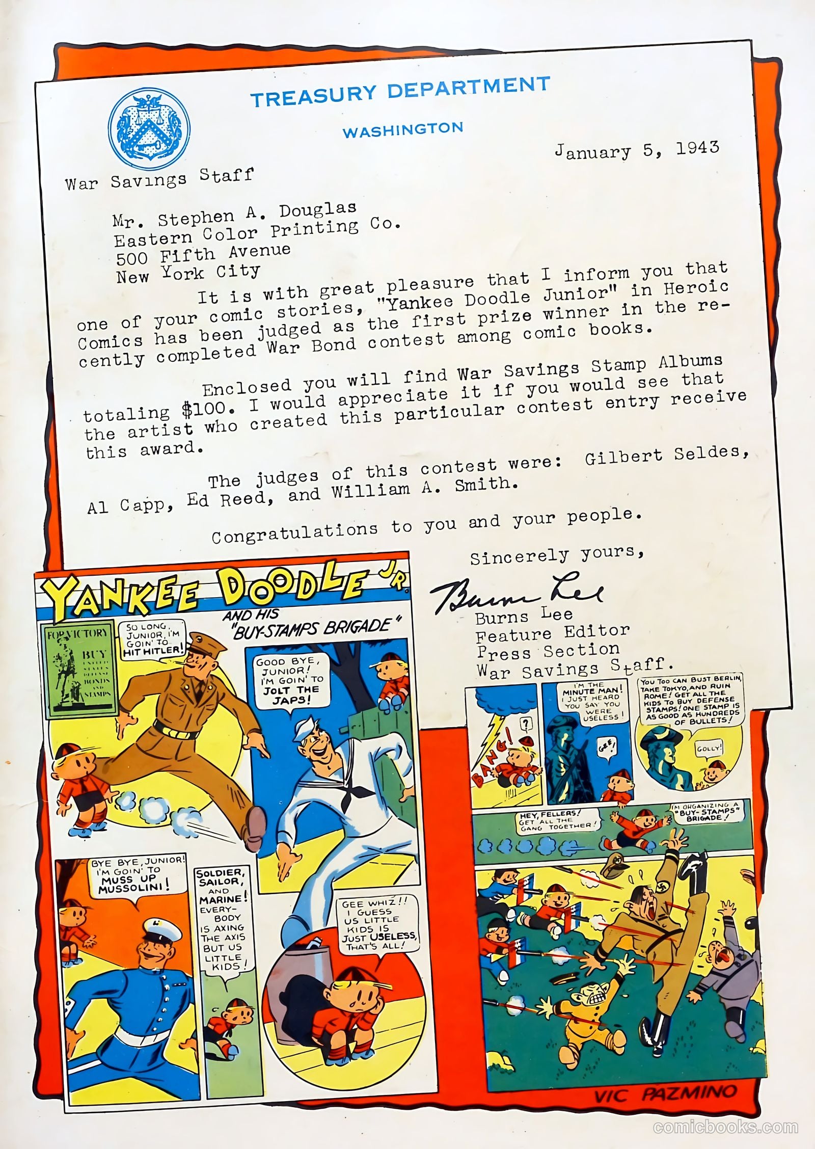 Heroic Comics #18 (1943) — page 66 of 67