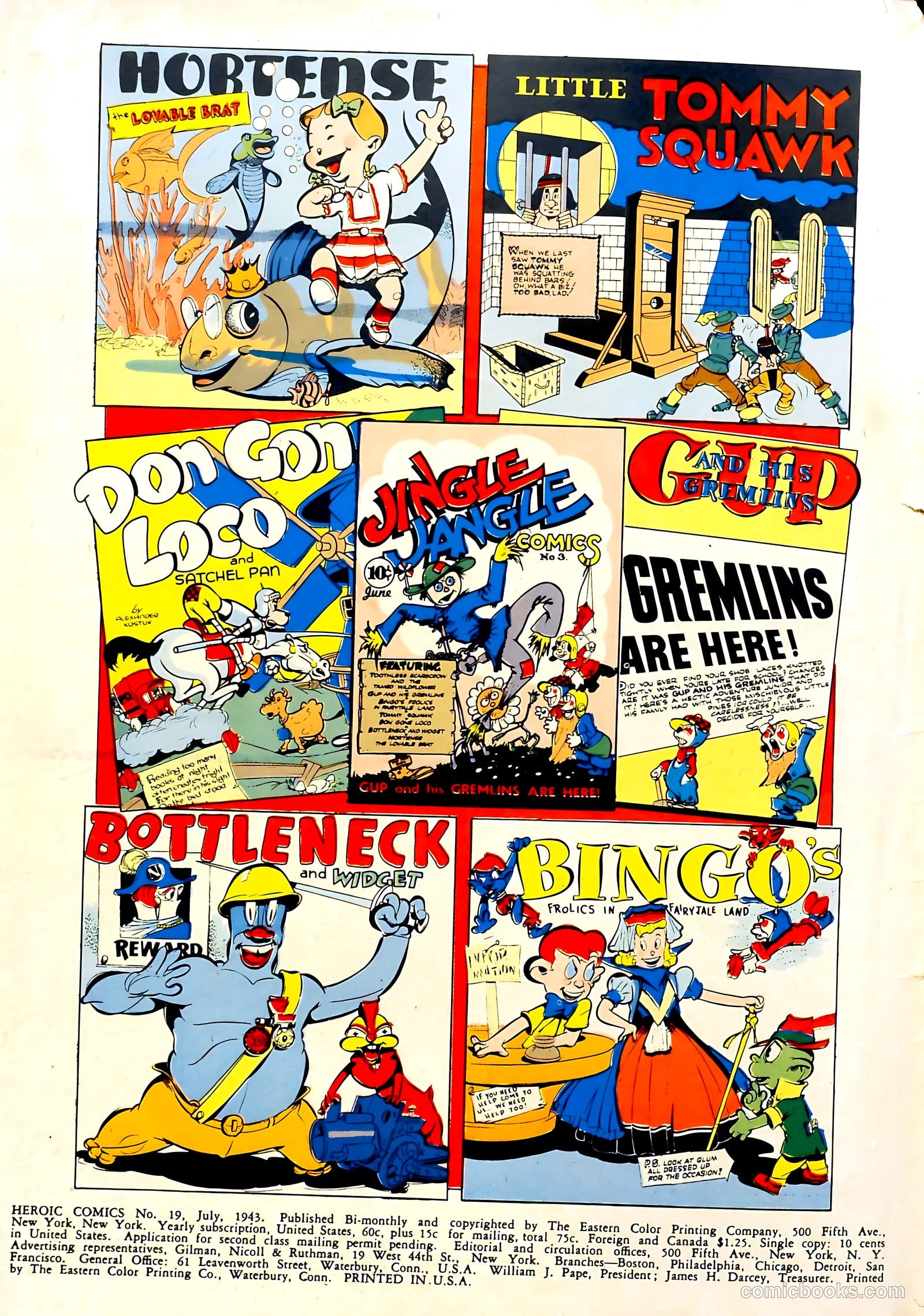 Heroic Comics #19 (1943) — page 2 of 68