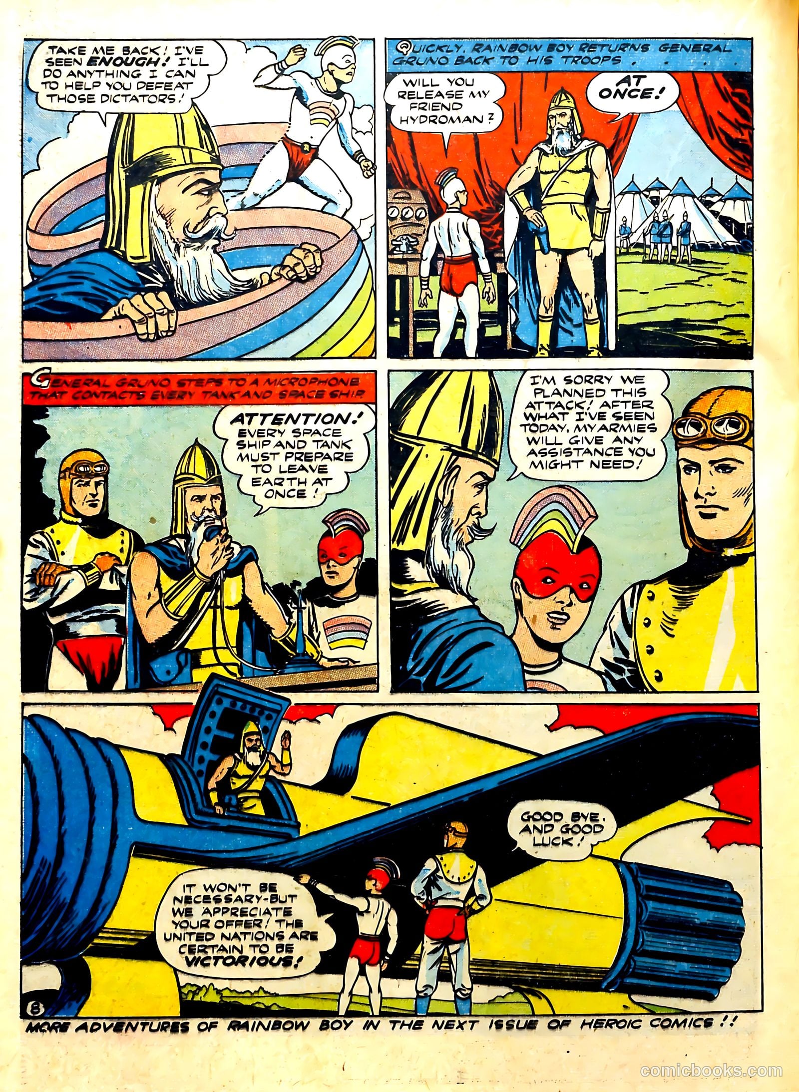 Heroic Comics #19 (1943) — page 36 of 68