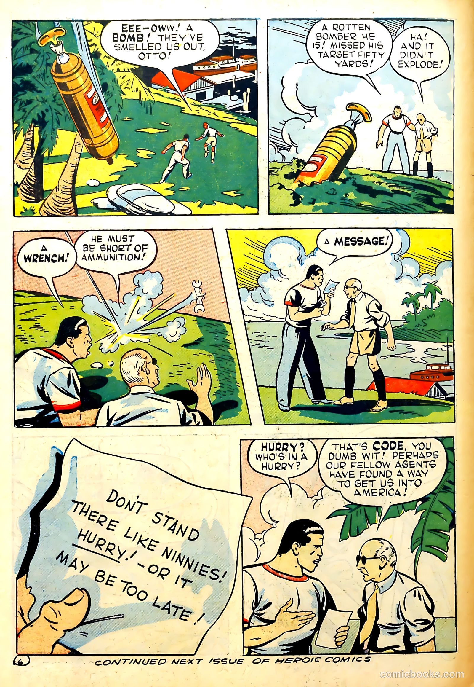 Heroic Comics #19 (1943) — page 66 of 68