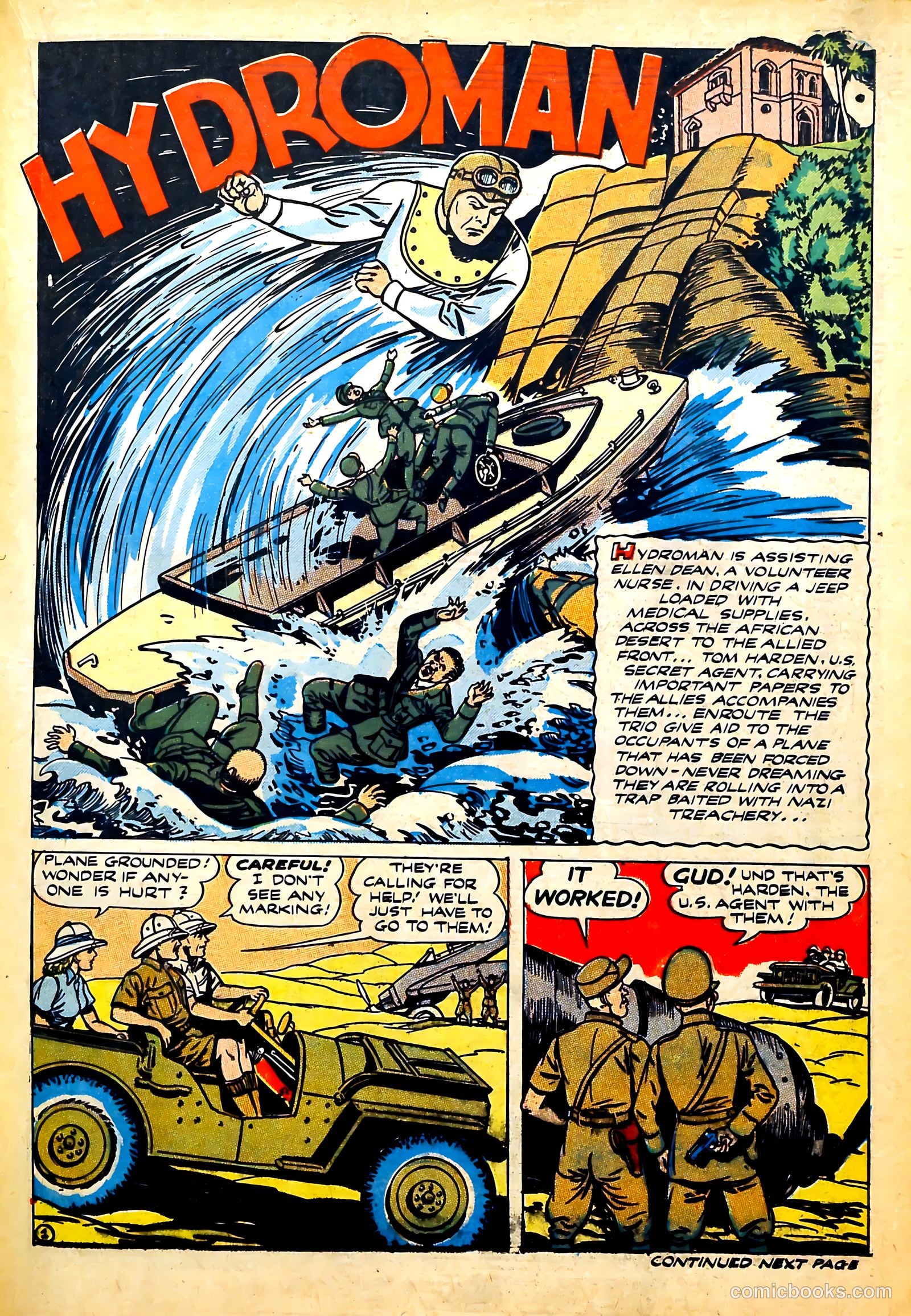 Heroic Comics #20 (1943) — page 35 of 69