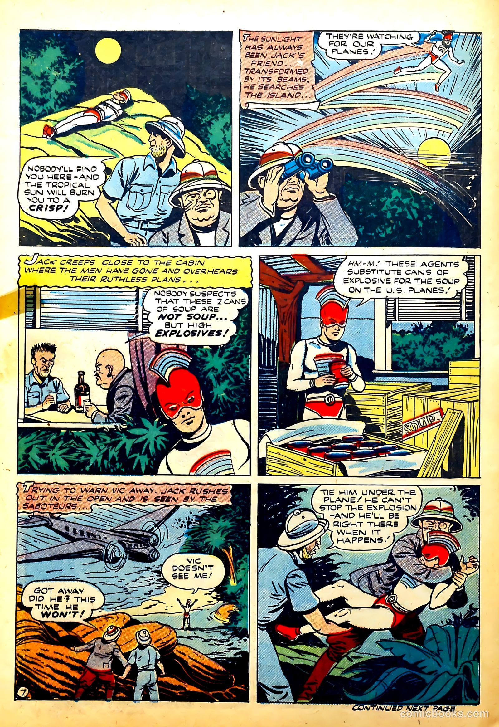 Heroic Comics #20 (1943) — page 60 of 69