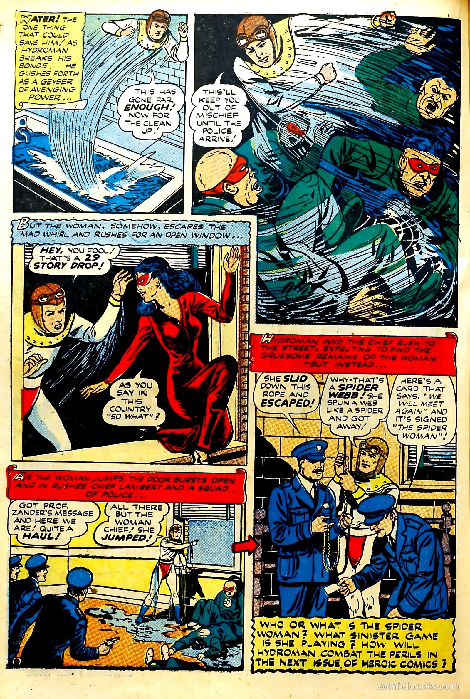 Heroic Comics #21 (1943) — page 40 of 61