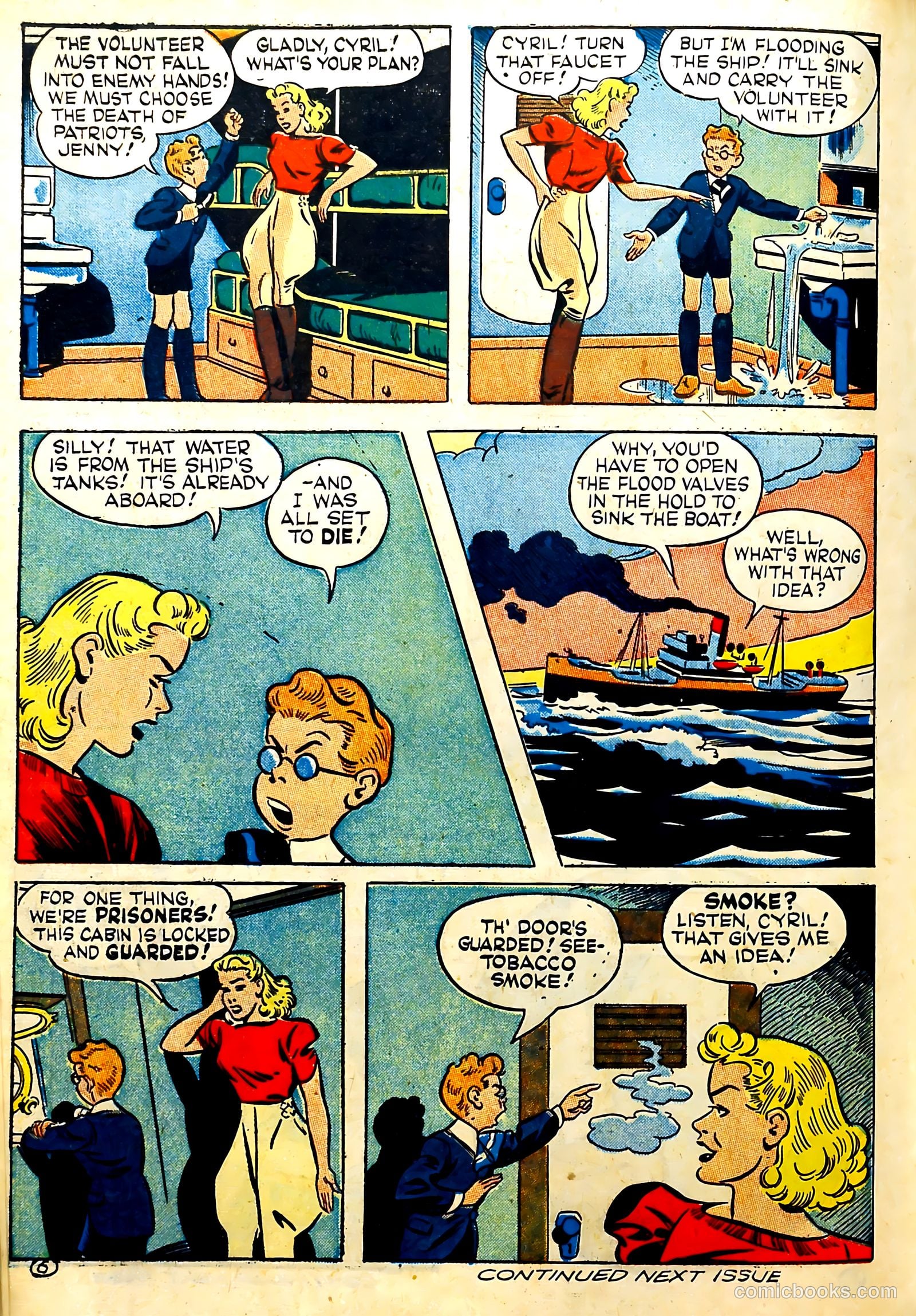 Heroic Comics #21 (1943) — page 58 of 61