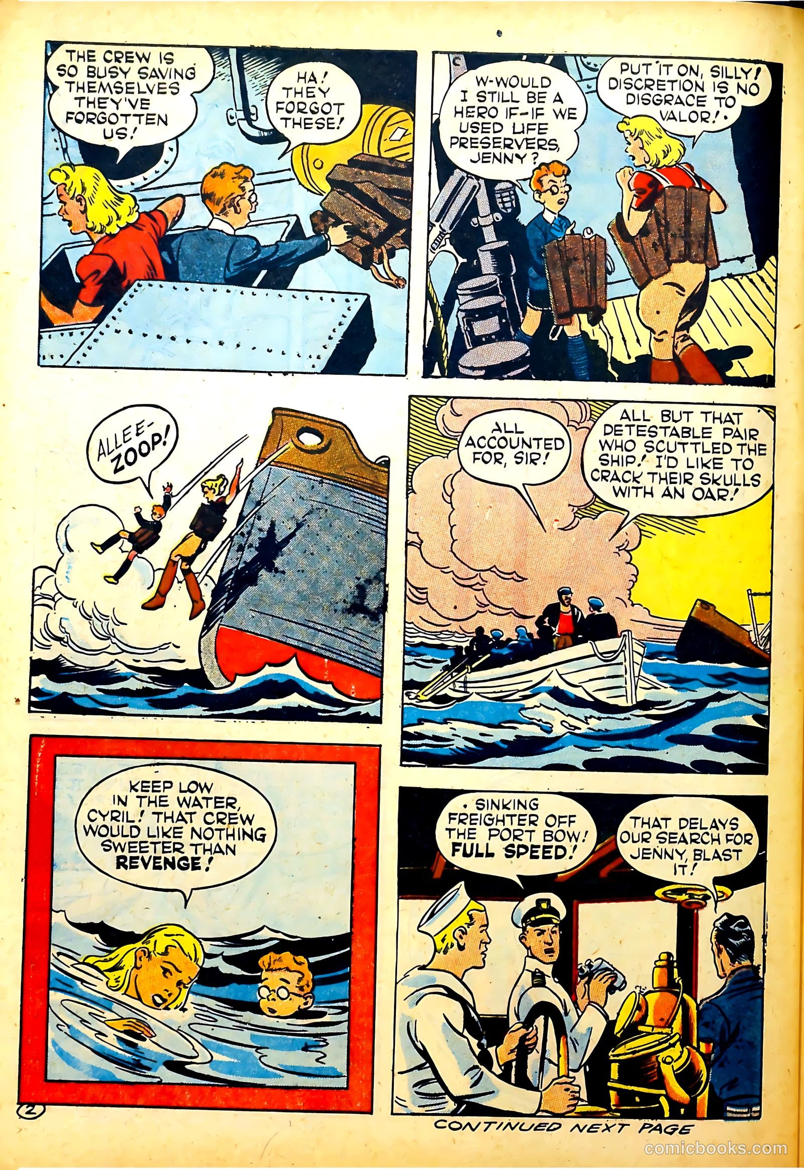 Heroic Comics #22 (1944) — page 54 of 61