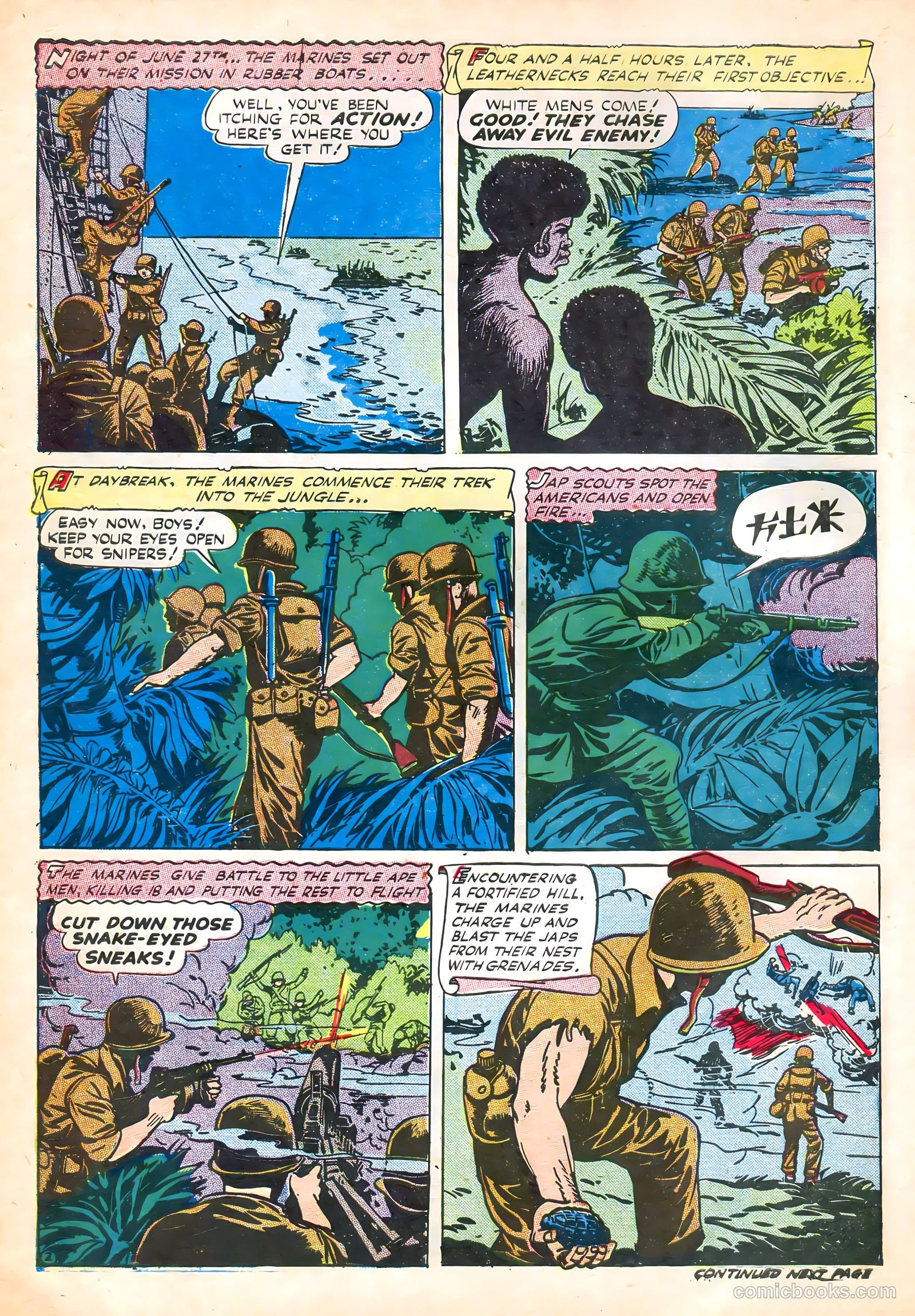 Heroic Comics #23 (1944) — page 8 of 61