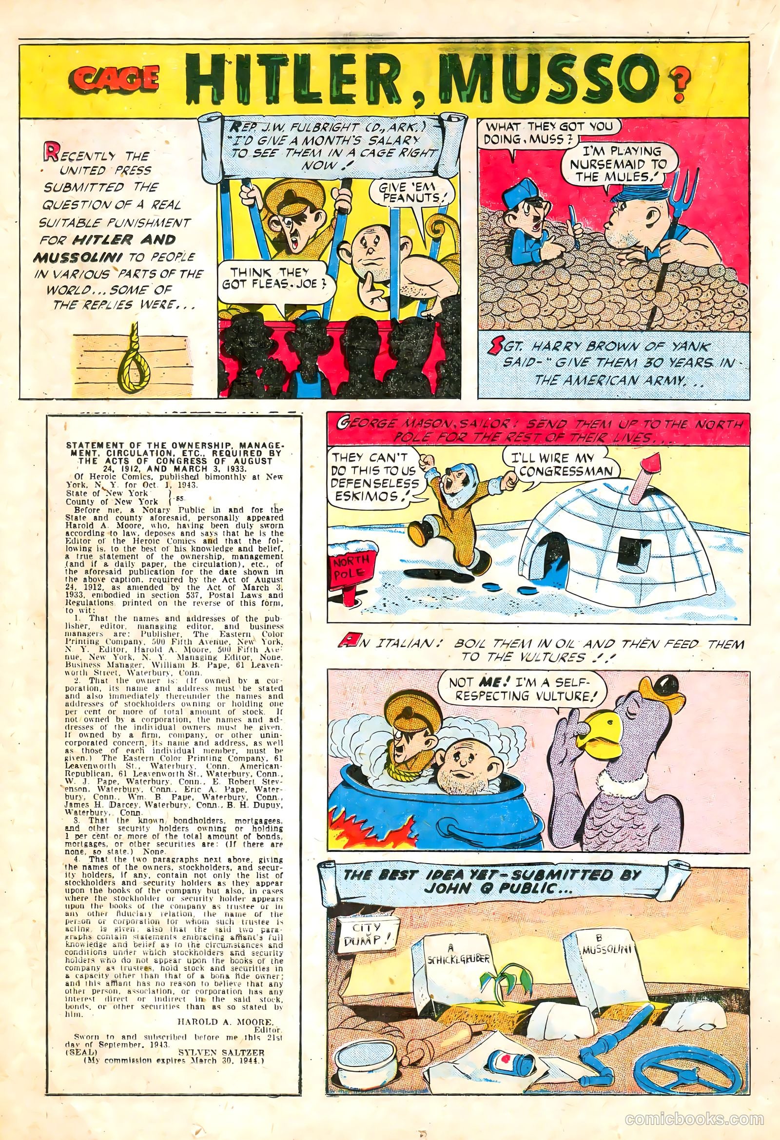 Heroic Comics #23 (1944) — page 34 of 61