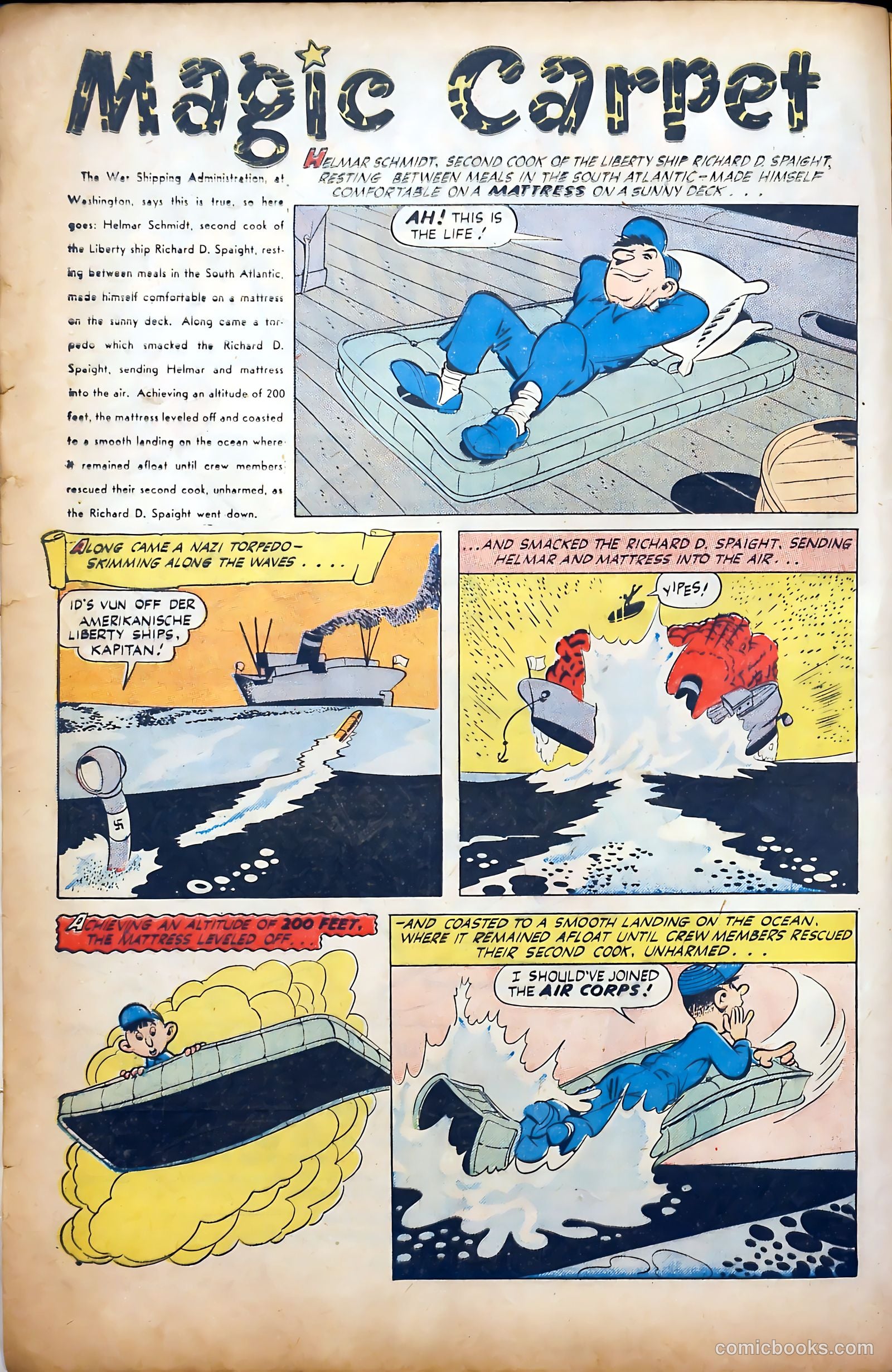Heroic Comics #25 (1944) — page 4 of 54