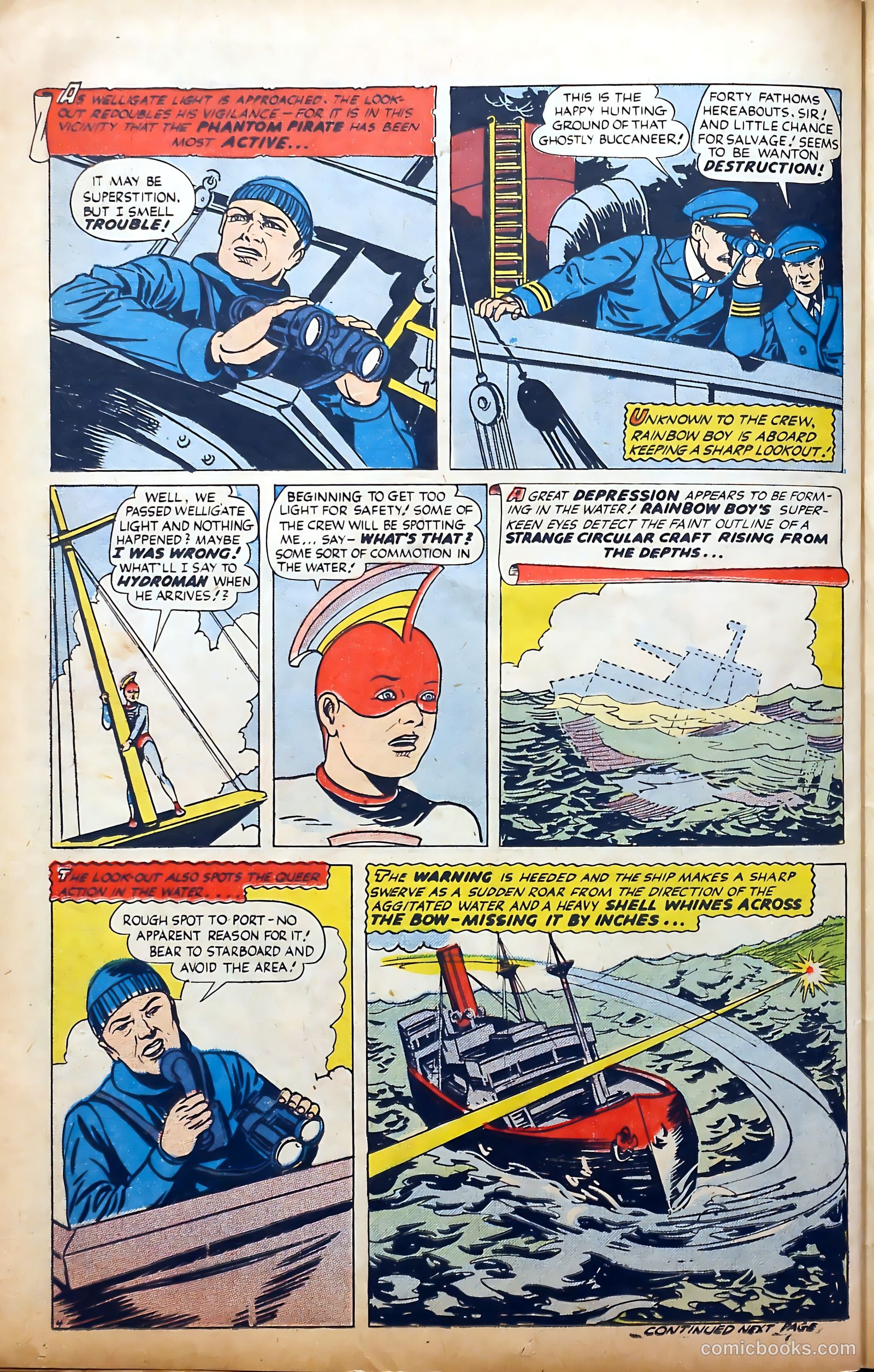 Heroic Comics #25 (1944) — page 38 of 54