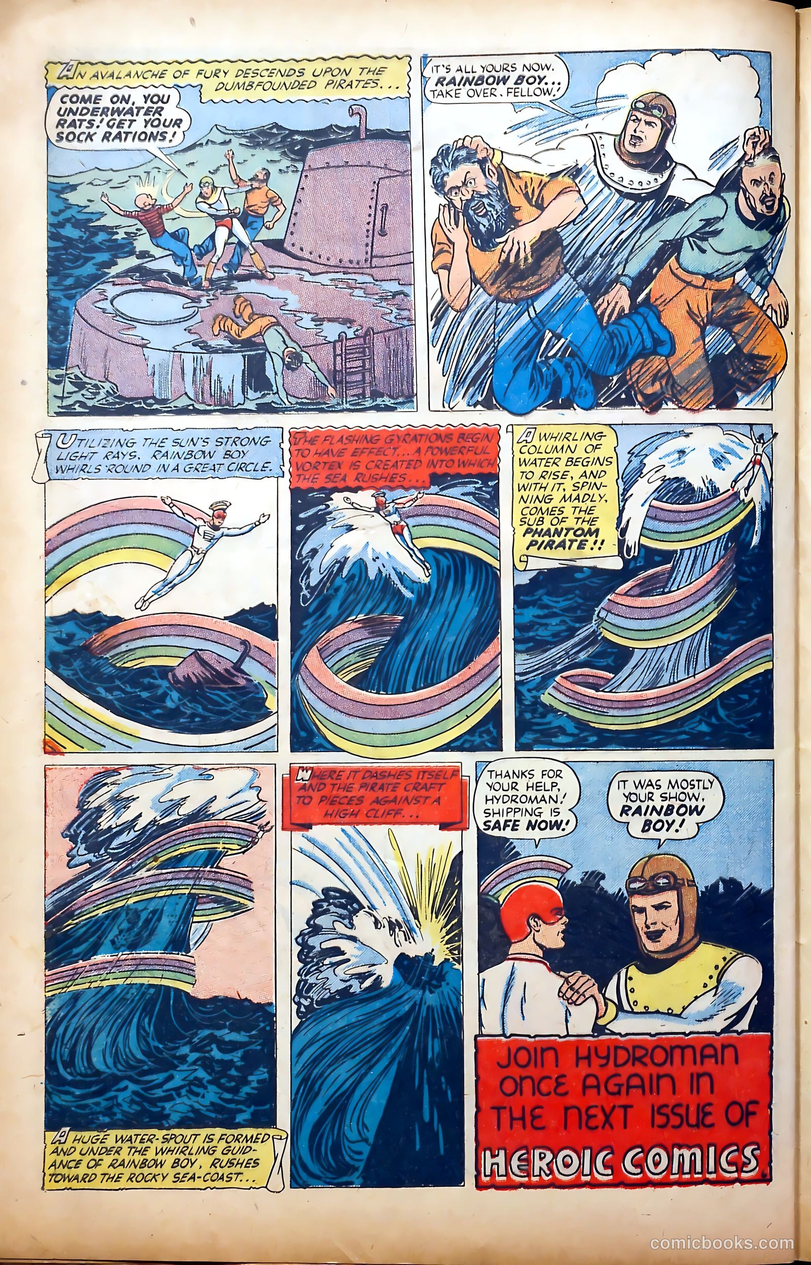 Heroic Comics #25 (1944) — page 40 of 54