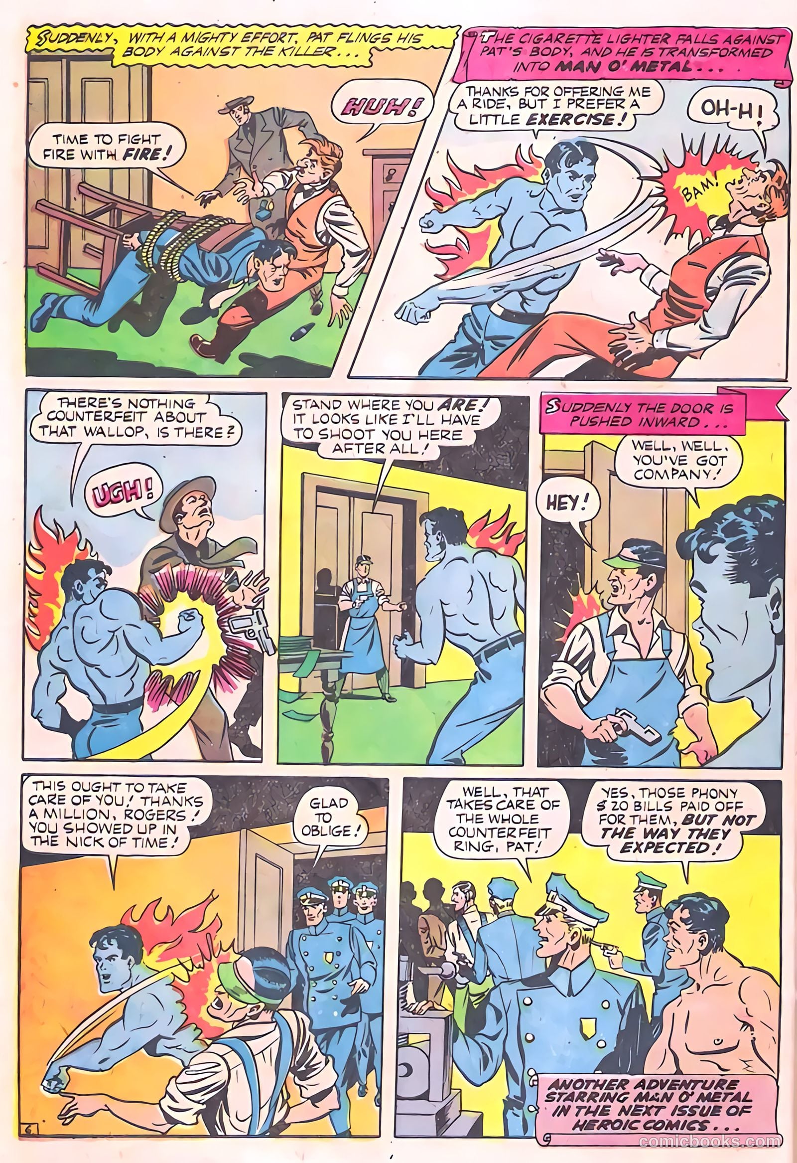 Heroic Comics #28 (1945) — page 40 of 53