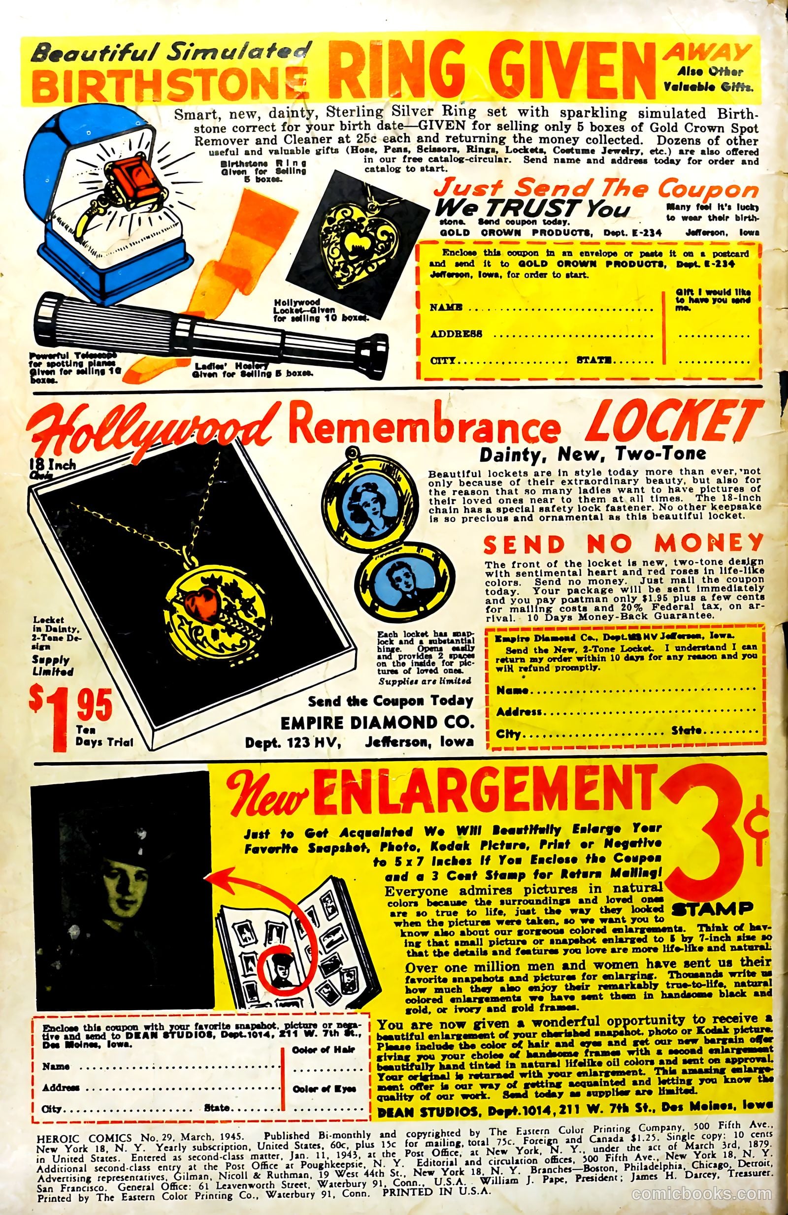 Heroic Comics #29 (1945) — page 2 of 52