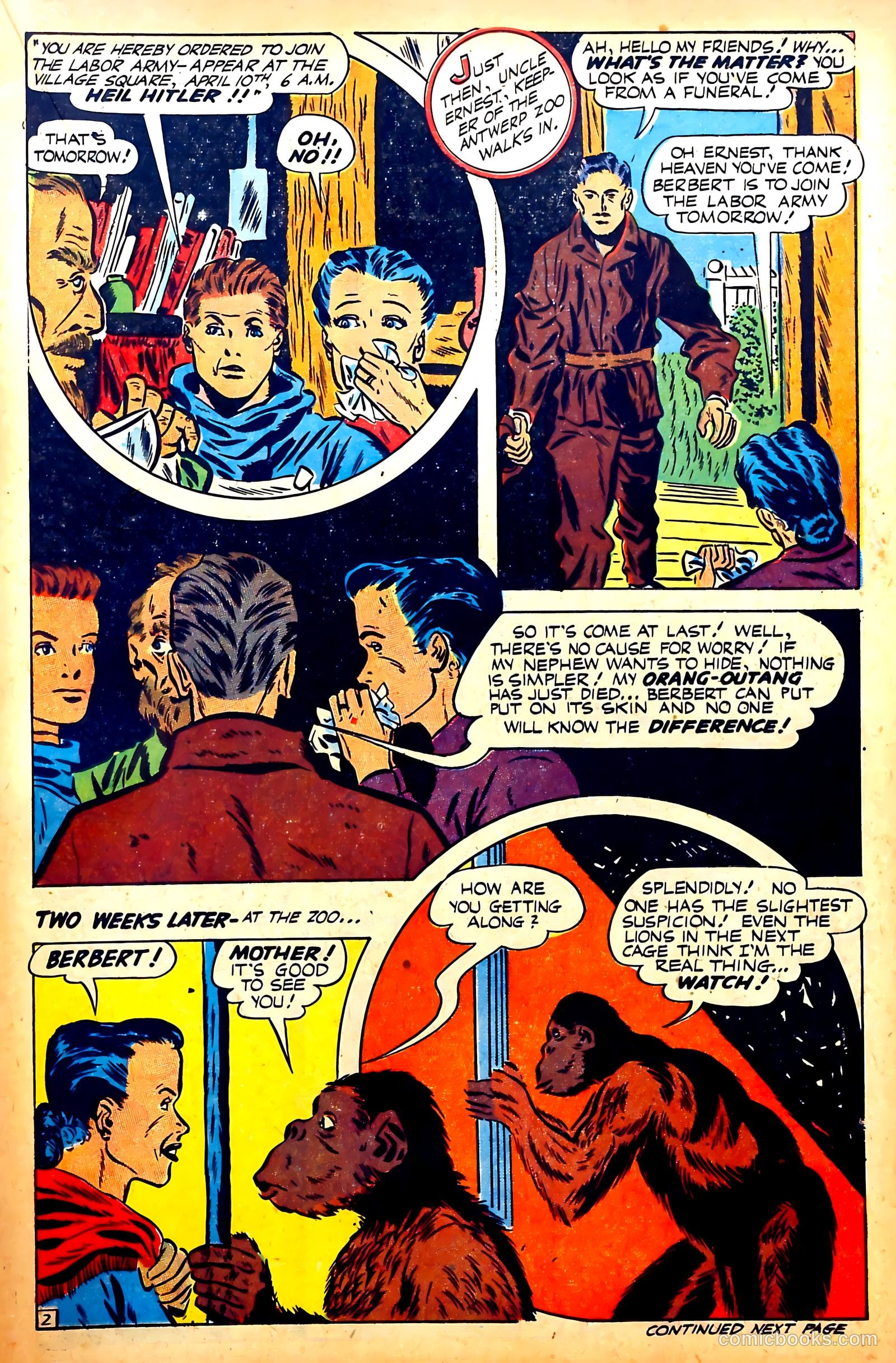 Heroic Comics #30 (1945) — page 17 of 52