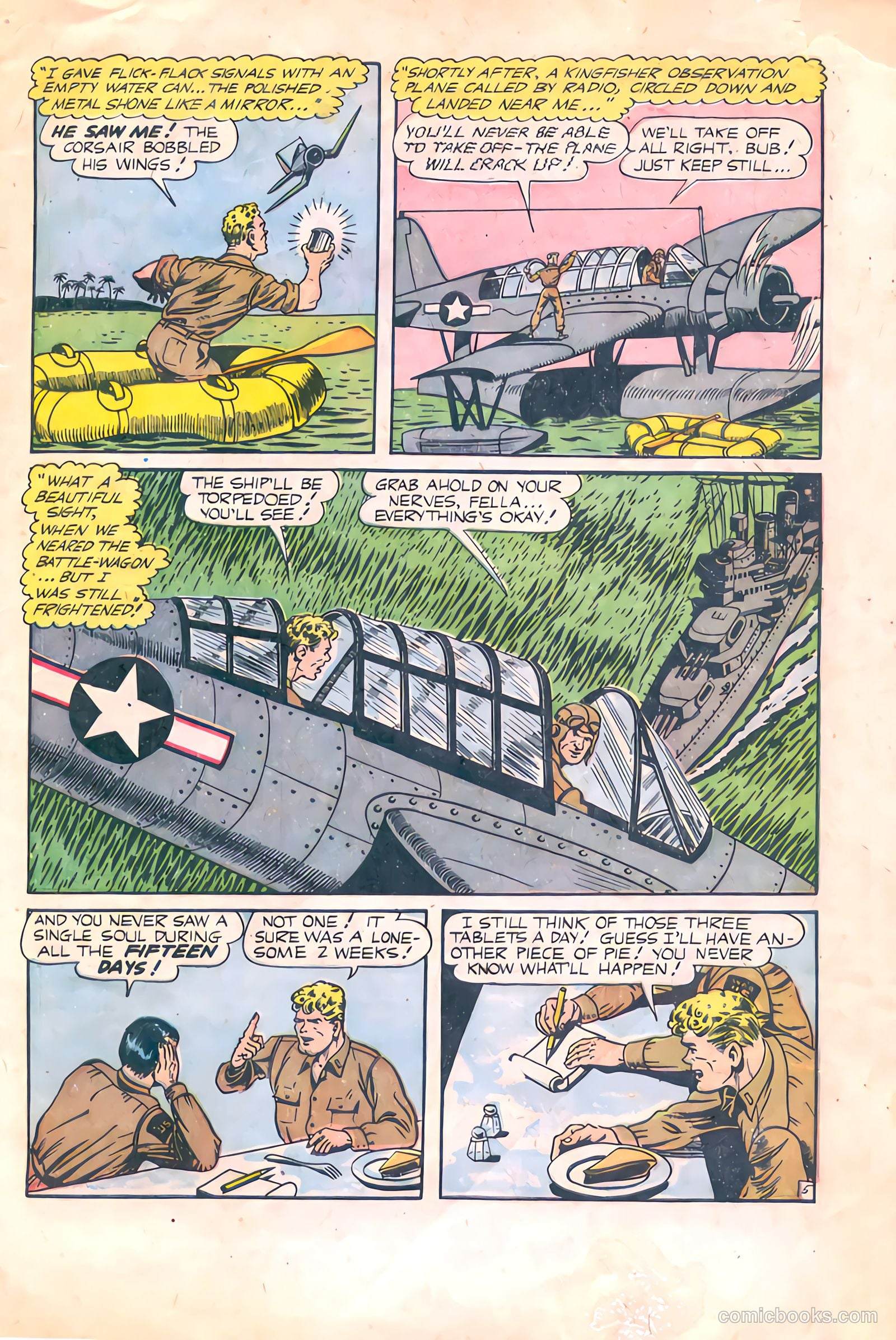 Heroic Comics #32 (1945) — page 7 of 37
