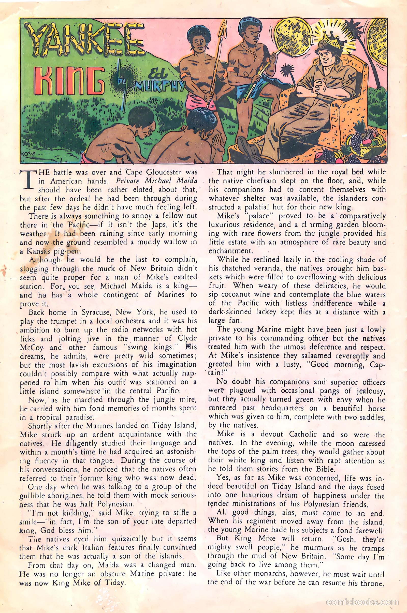 Heroic Comics #32 (1945) — page 8 of 37