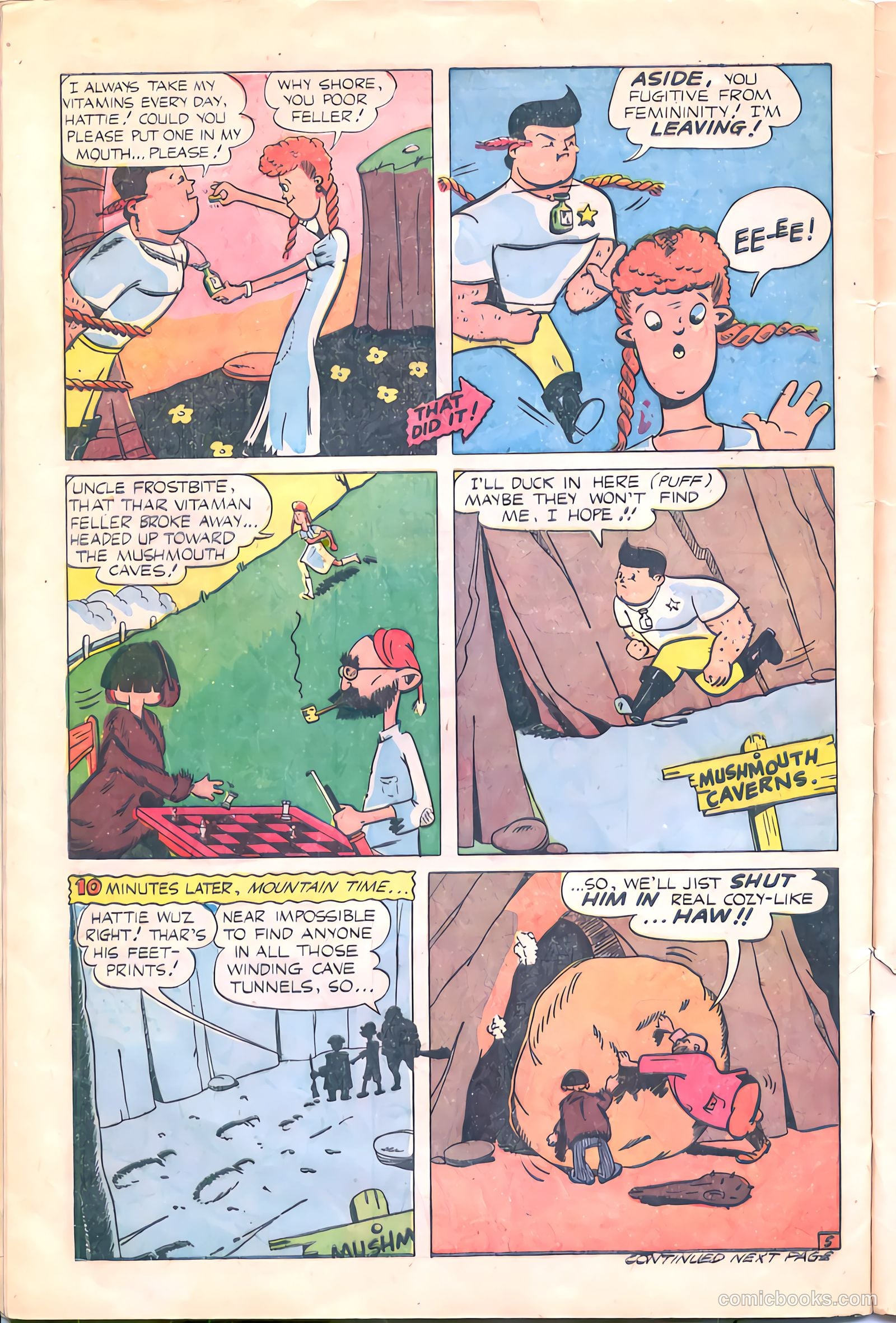 Heroic Comics #32 (1945) — page 32 of 37