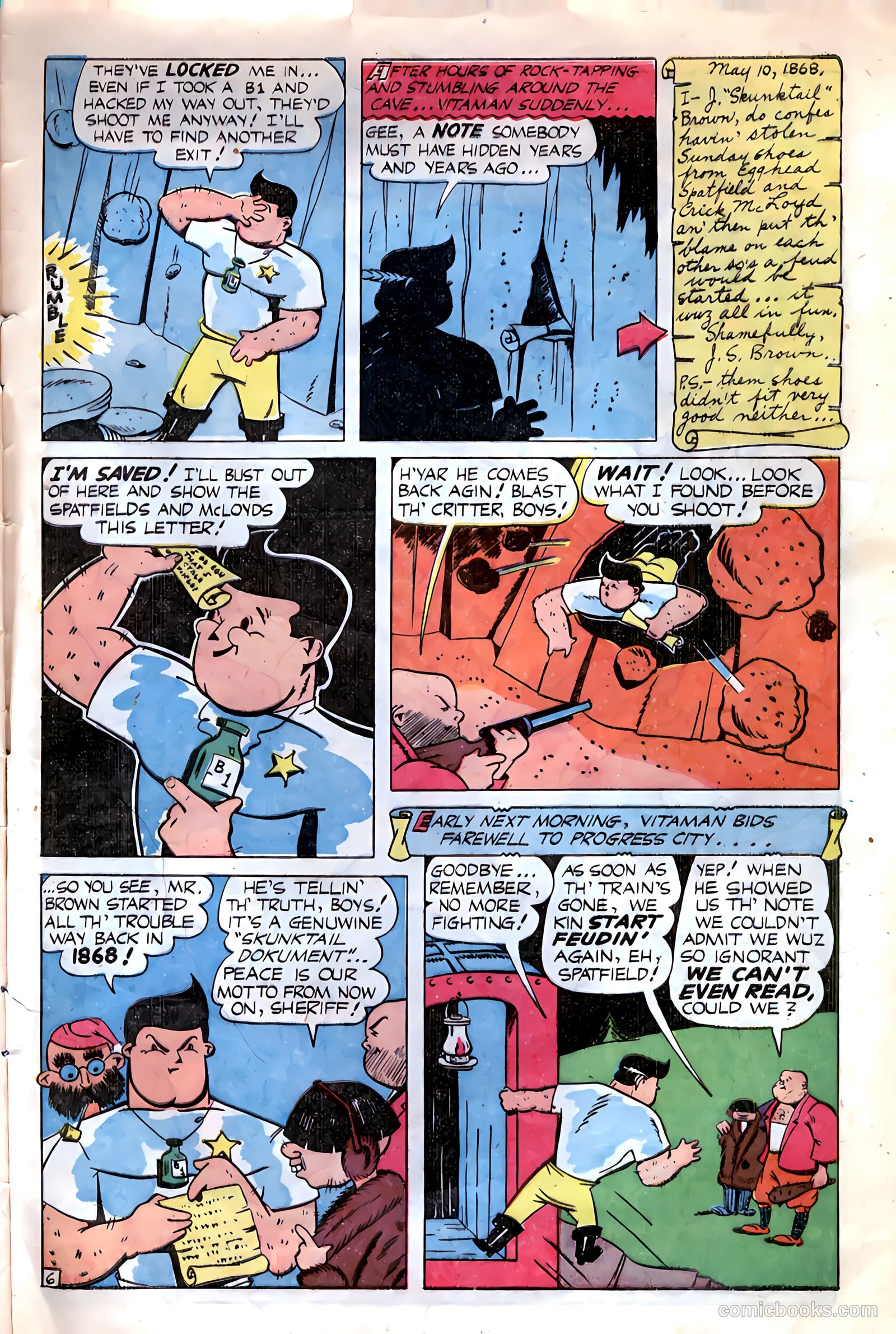 Heroic Comics #32 (1945) — page 33 of 37