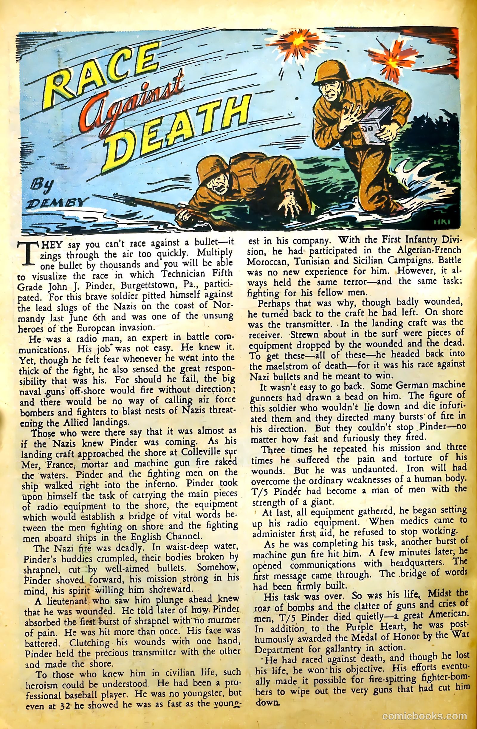 Heroic Comics #33 (1945) — page 21 of 35