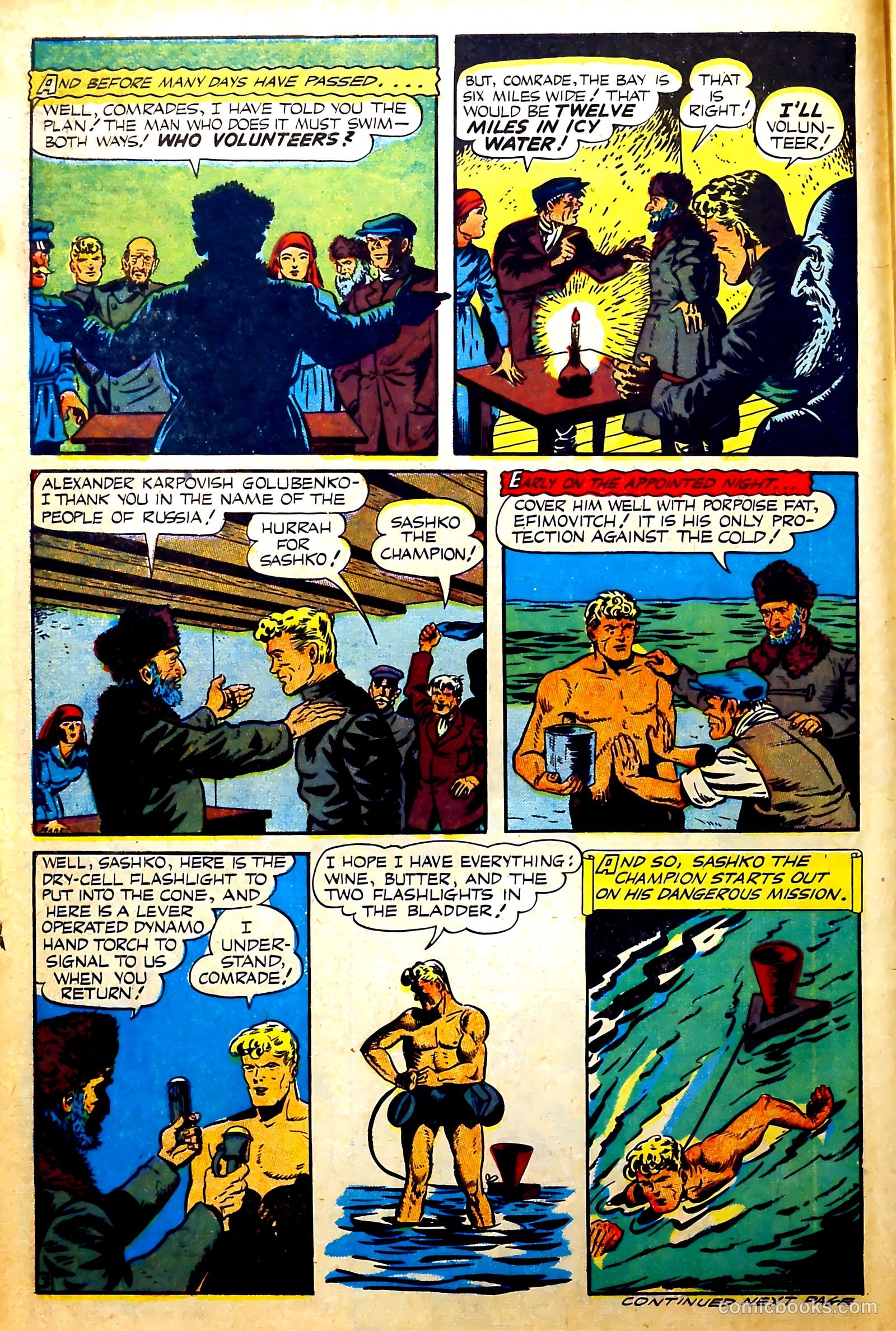 Heroic Comics #34 (1946) — page 6 of 36