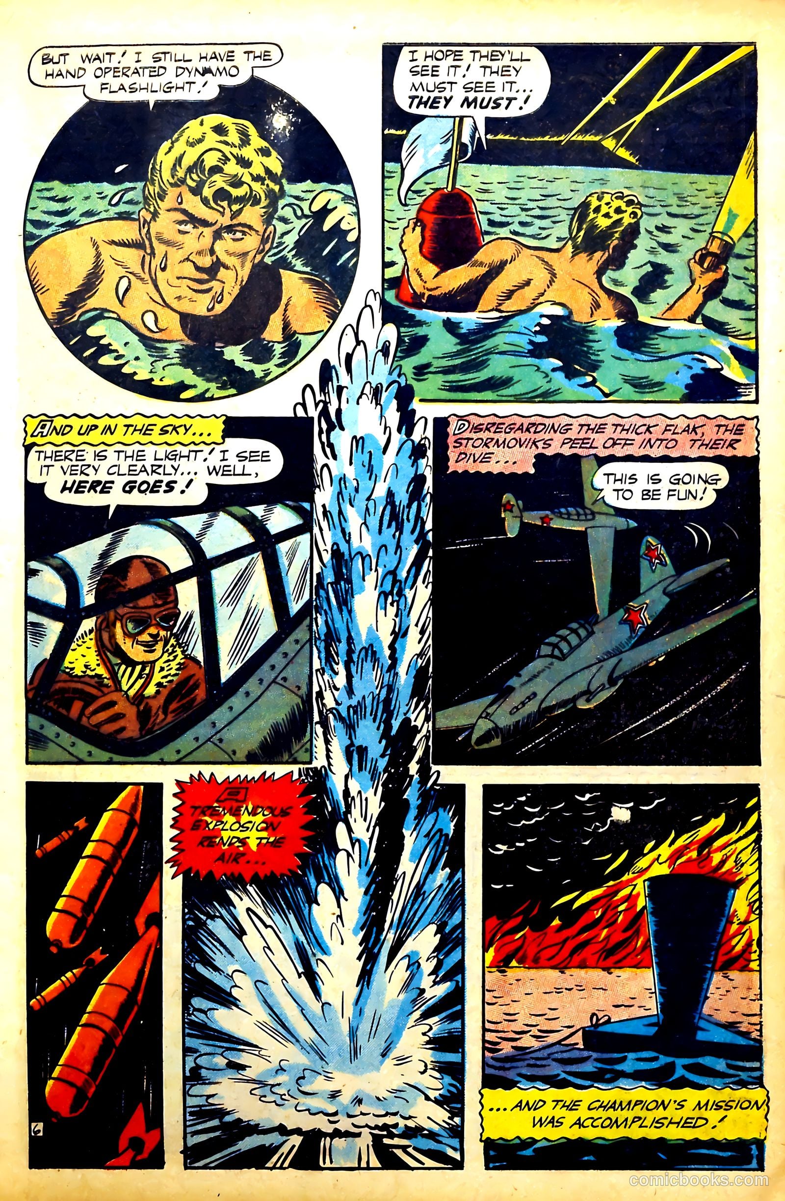 Heroic Comics #34 (1946) — page 9 of 36