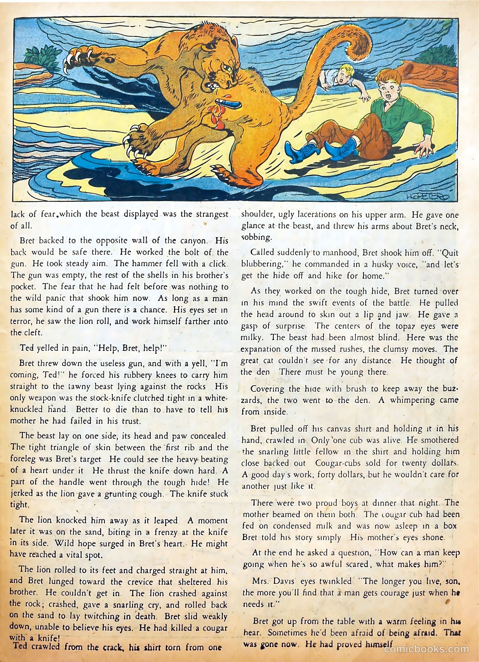 Heroic Tales #10 (2000) — page 59 of 68