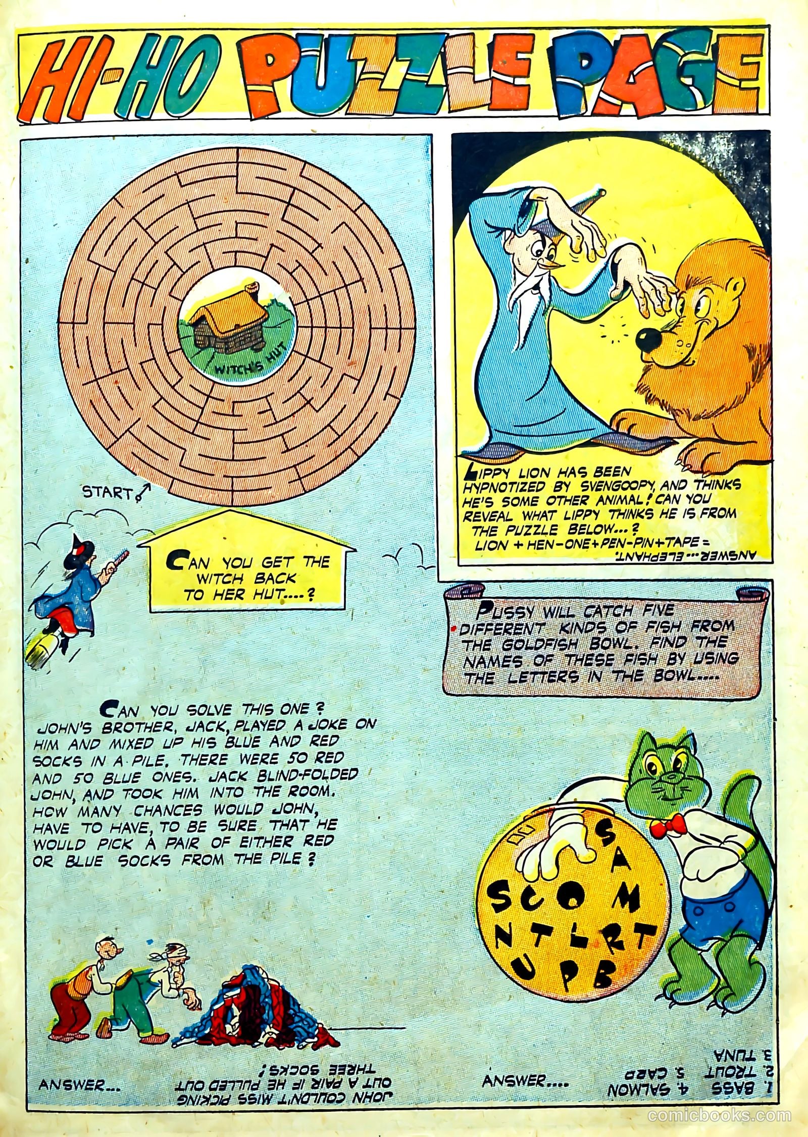 Hi-Ho Comics #3 (1946) — page 35 of 52