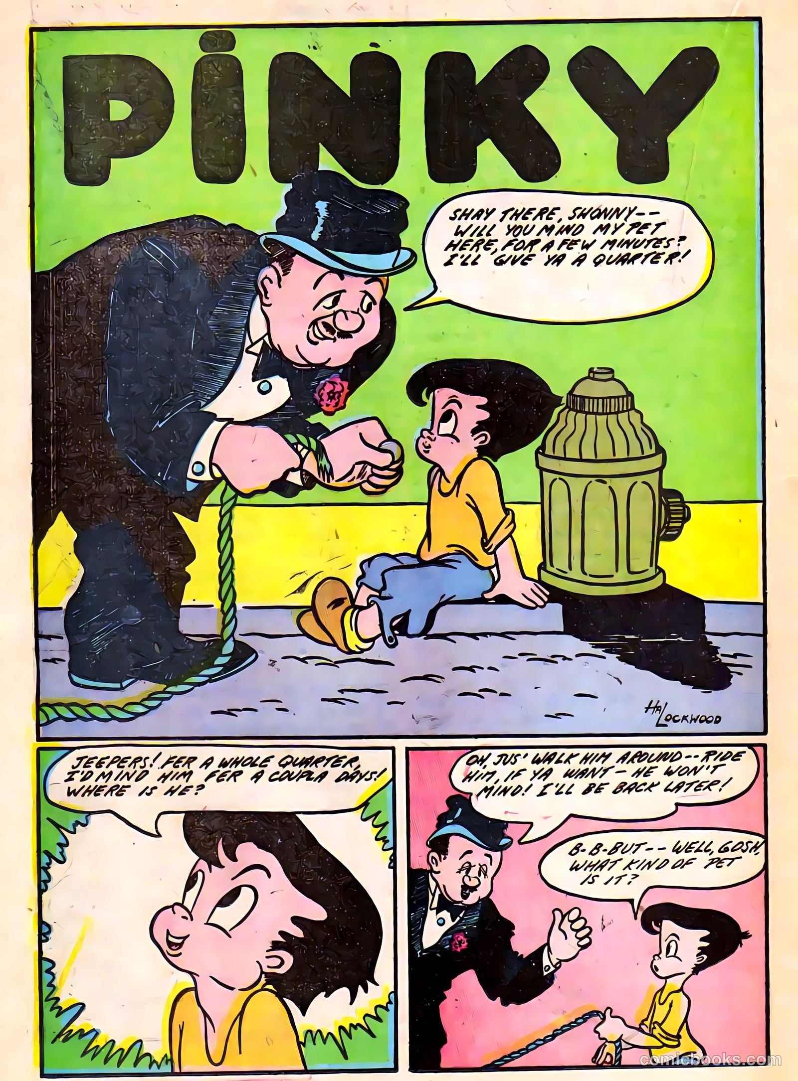 Hi-Lite Comics #1 (1945) — page 19 of 33