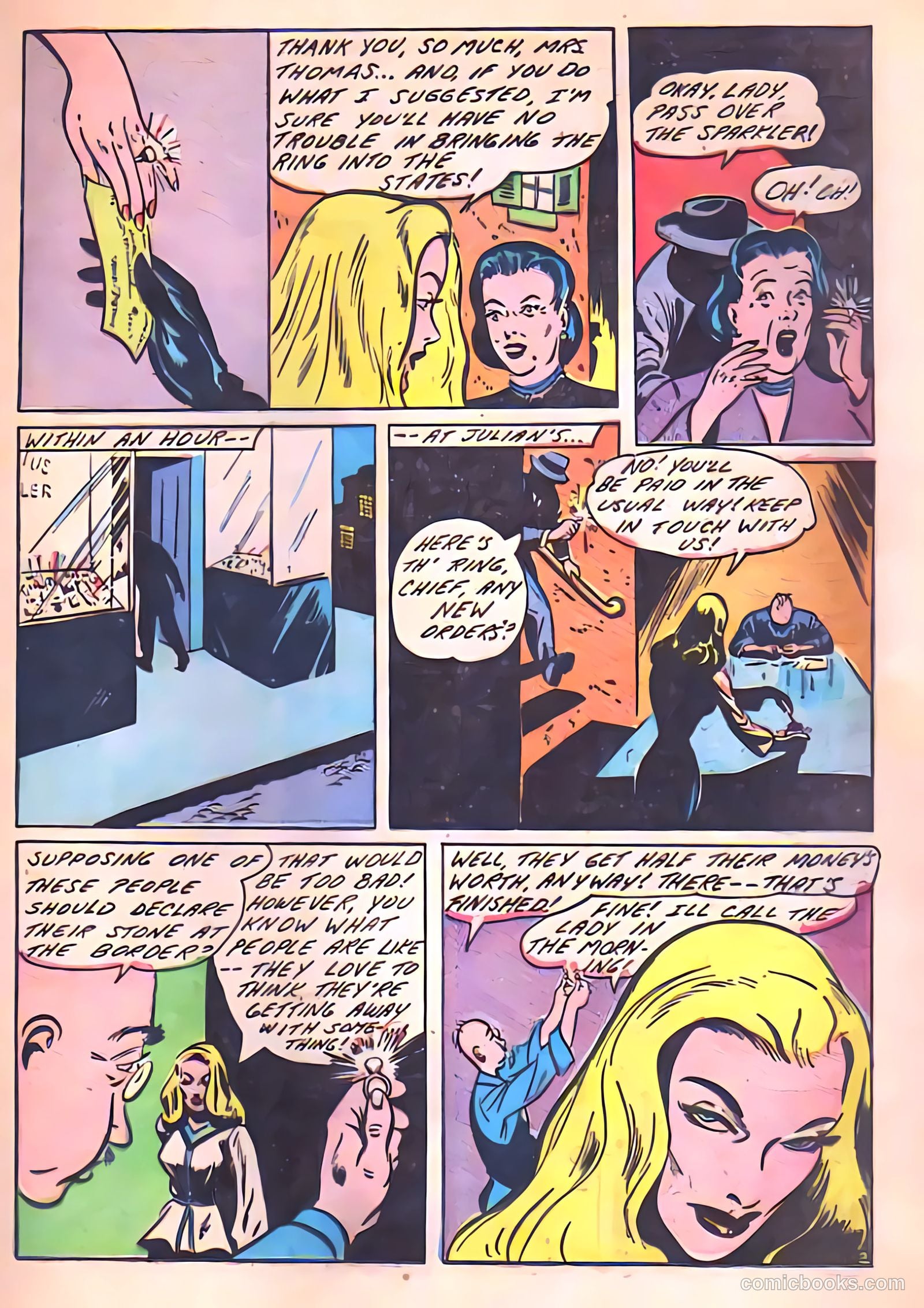 Hi-Lite Comics #1 (1945) — page 24 of 33